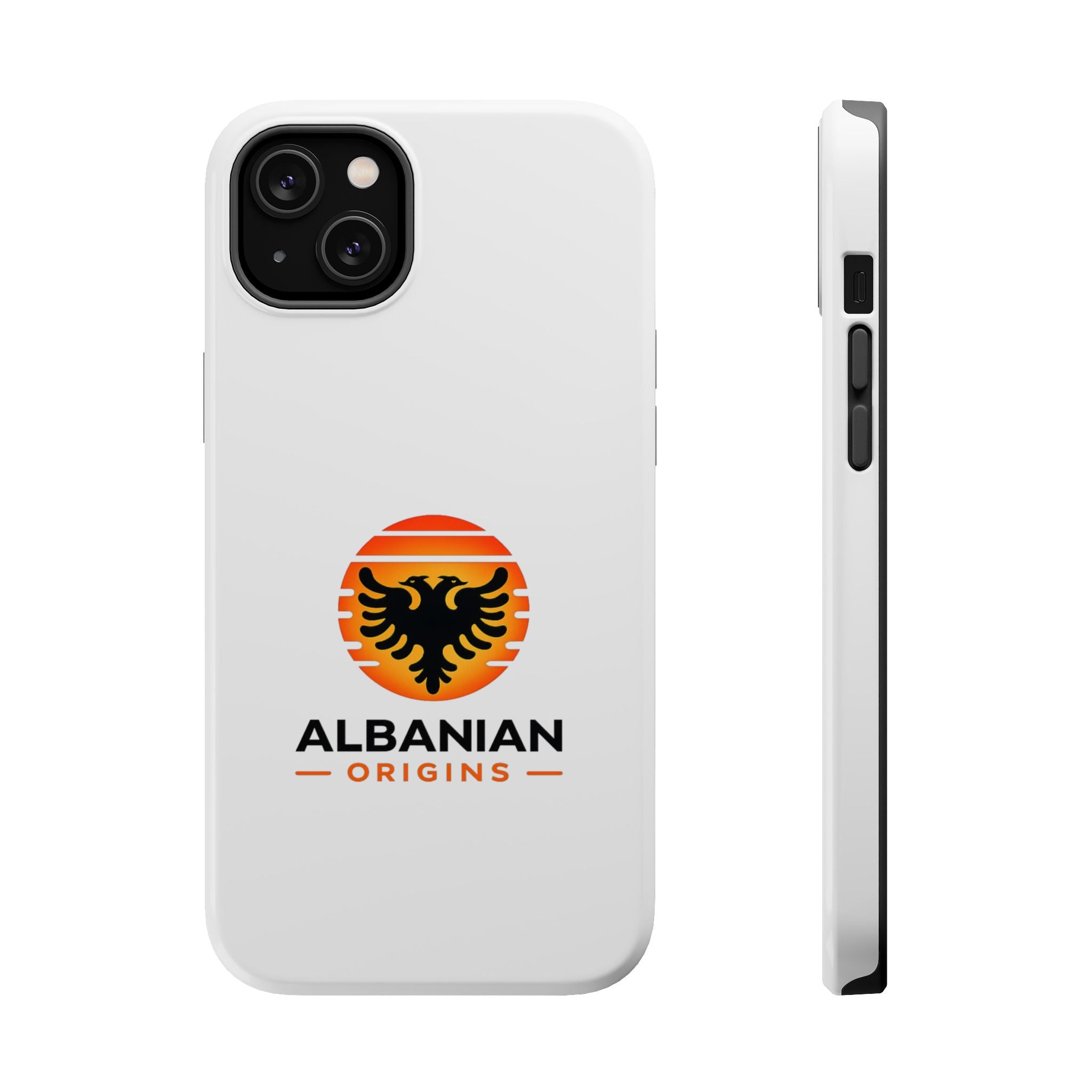 Magnetic Impact-Resistant Cases - Albanian Origins Sun Logo