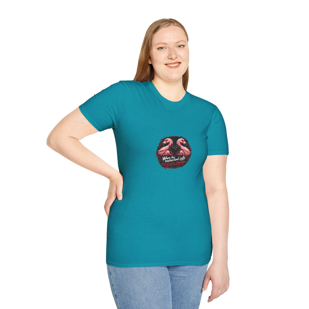 Unisex Softstyle T-Shirt - Motherland Calls - Albanian Origins