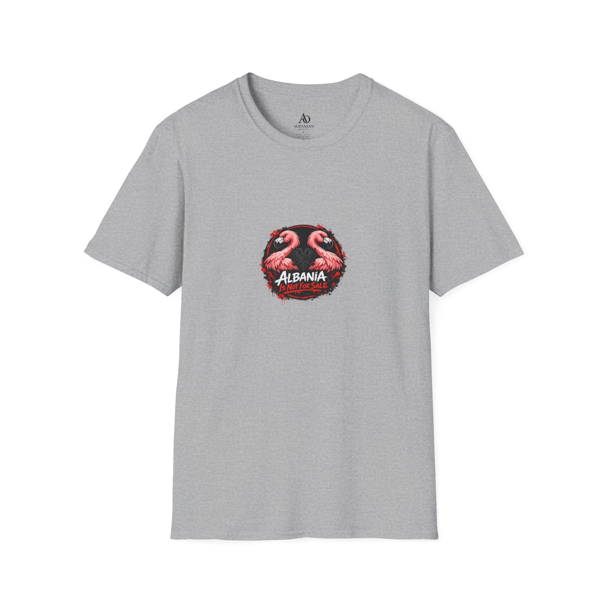 Unisex Softstyle T-Shirt - Albania is not for sale - Albanian Origins