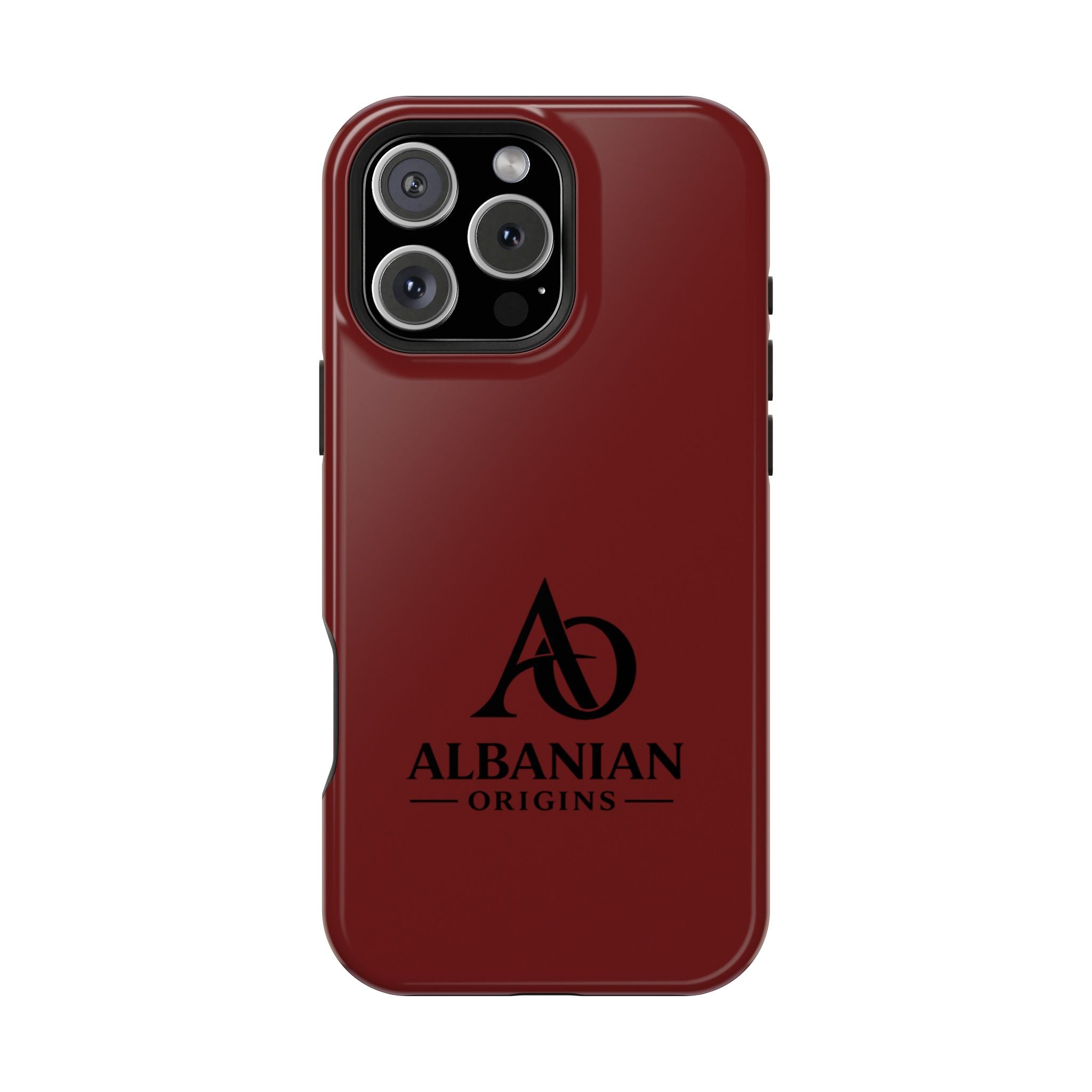 Magnetic Impact-Resistant Cases - Albanian Origins Logo