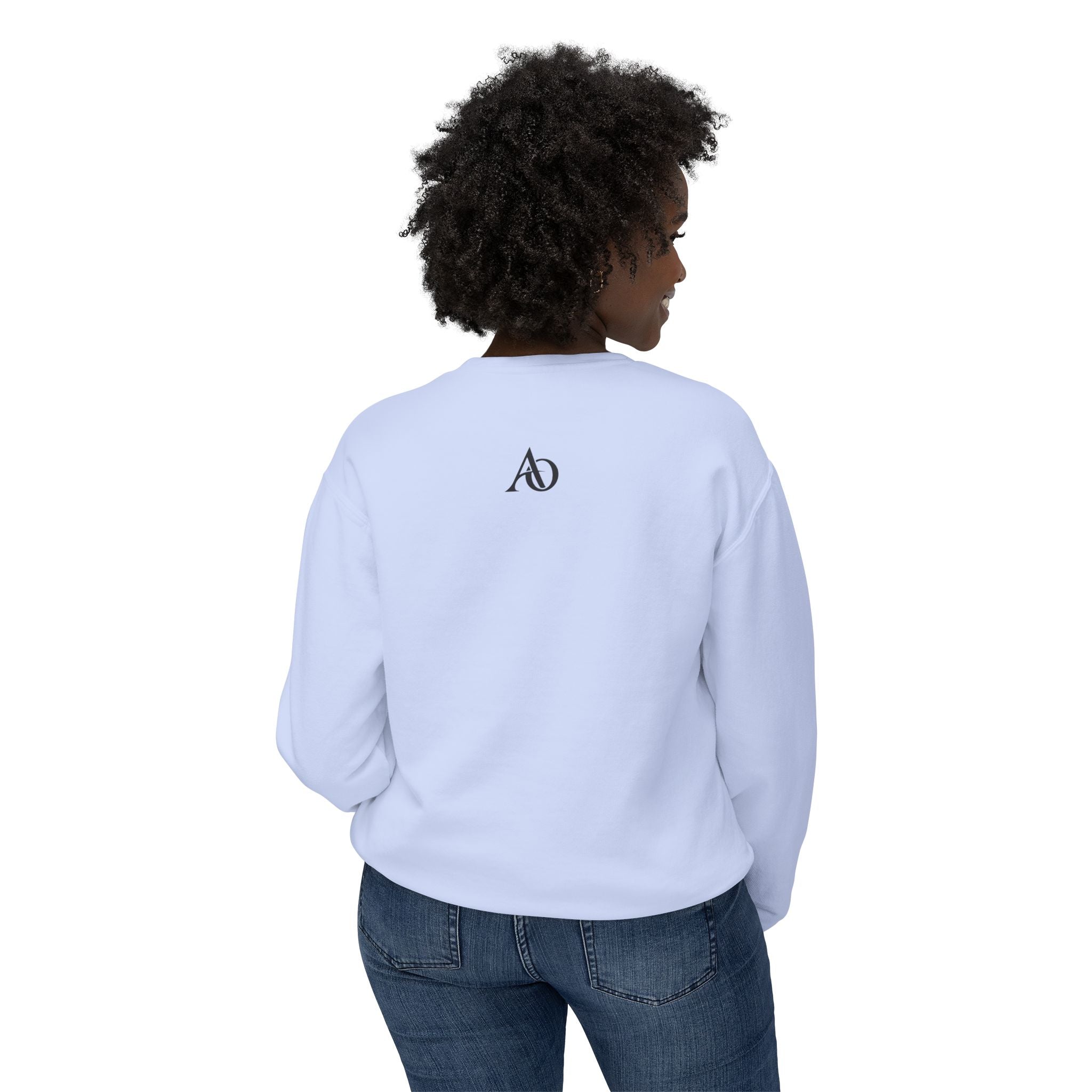 Unisex Lightweight Crewneck Sweatshirt - Albanian Origins