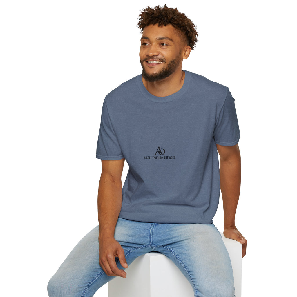 Unisex Softstyle T-Shirt - AO Logo - A call through the Ages