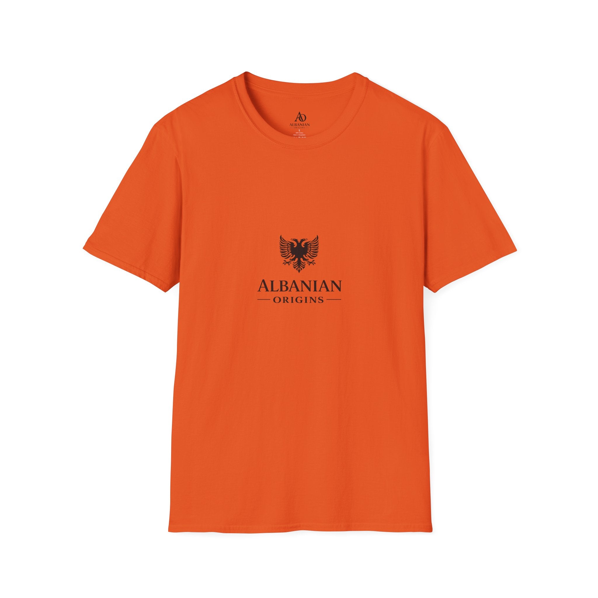 Unisex Softstyle T-Shirt - Albanian Origins Eagle