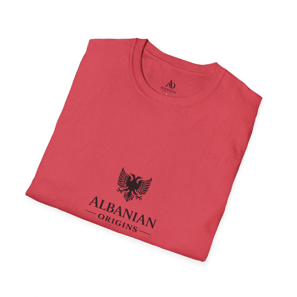 Unisex Softstyle T-Shirt - Albanian Origins Eagle