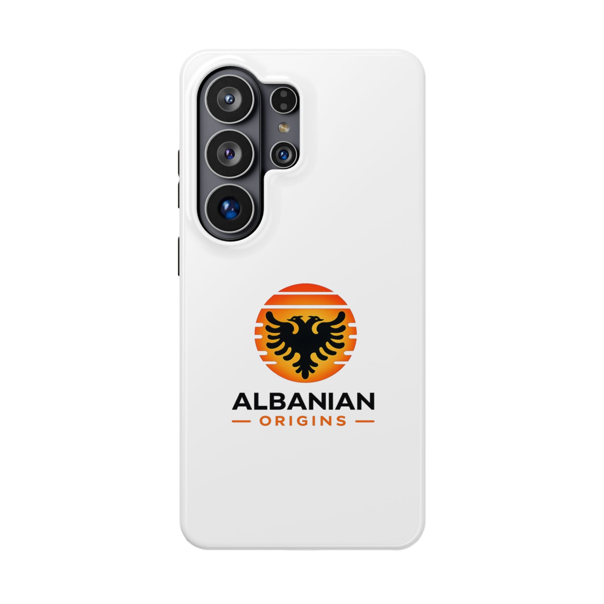 Magnetic Impact-Resistant Cases - Albanian Origins Sun Logo
