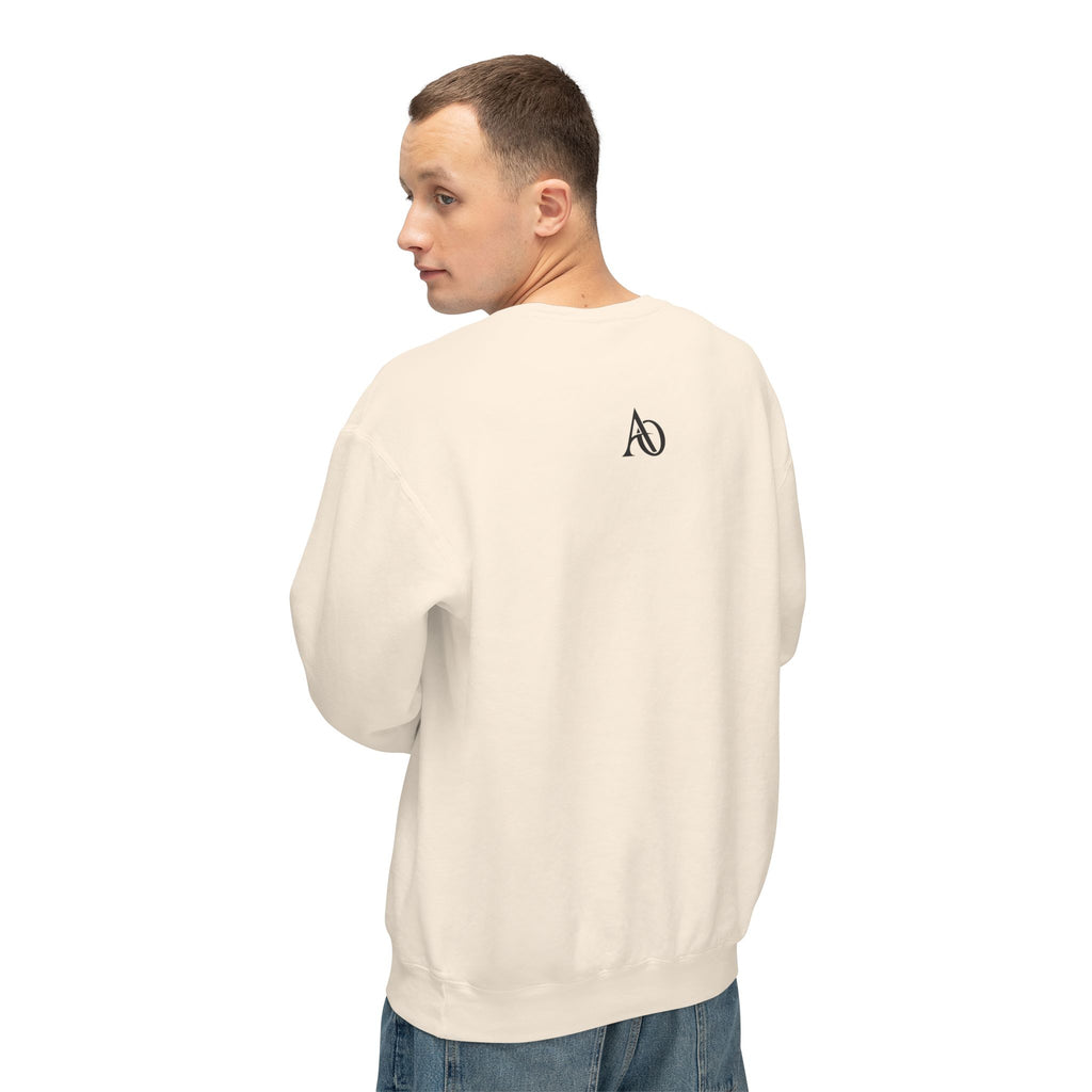 Unisex Lightweight Crewneck Sweatshirt - Albanian Origins