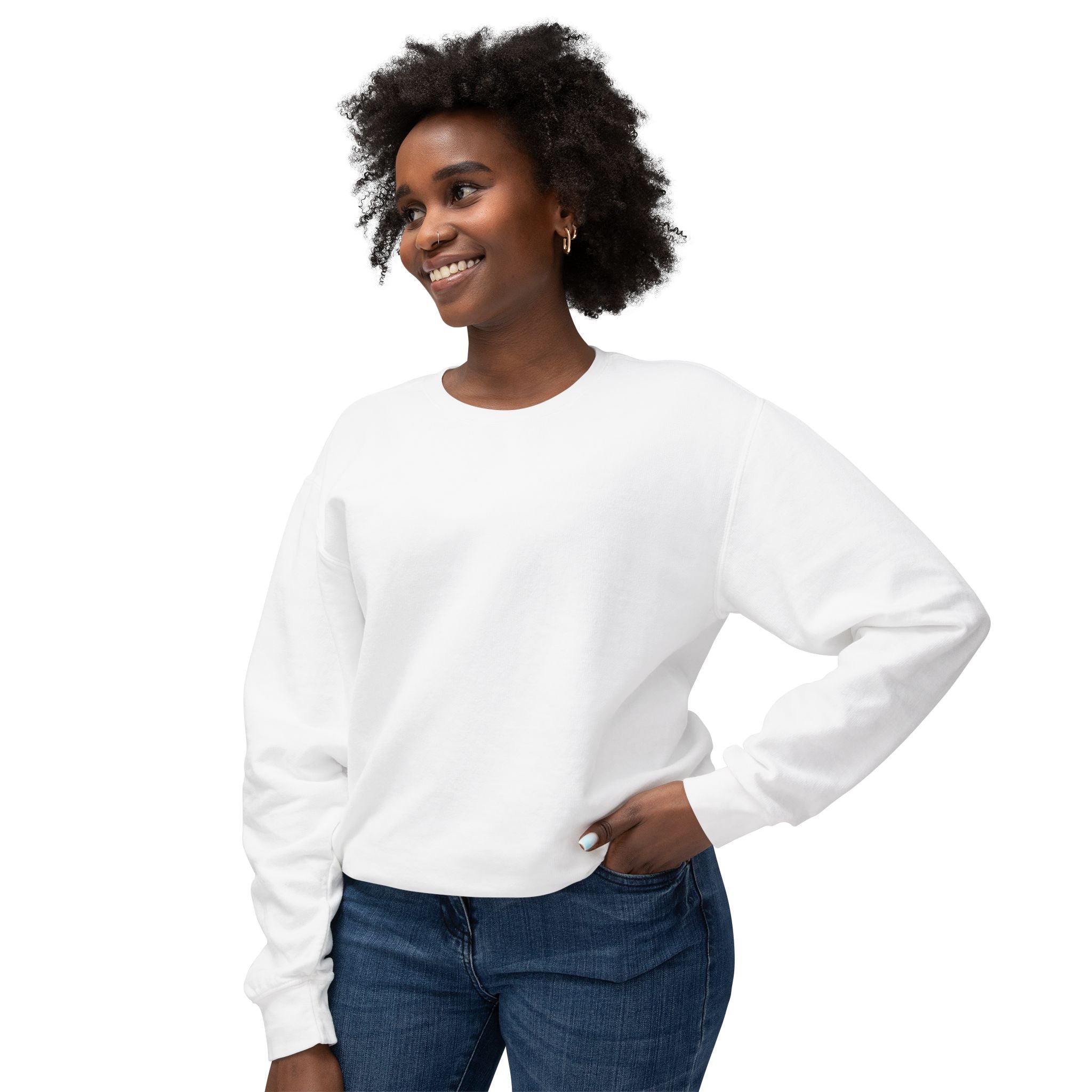 Unisex Lightweight Crewneck Sweatshirt - Albanian Origins