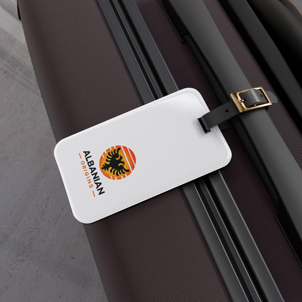 Luggage Tag - Albanian Origins Sun Logo