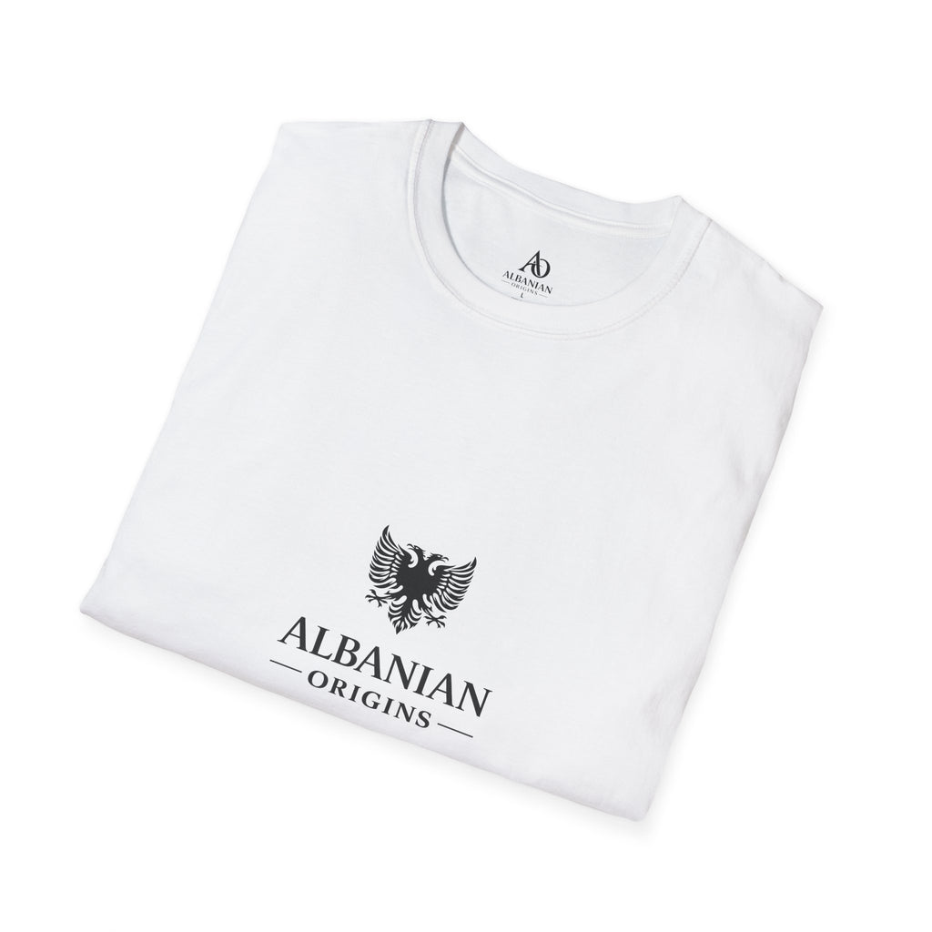 Unisex Softstyle T-Shirt - Albanian Origins Eagle