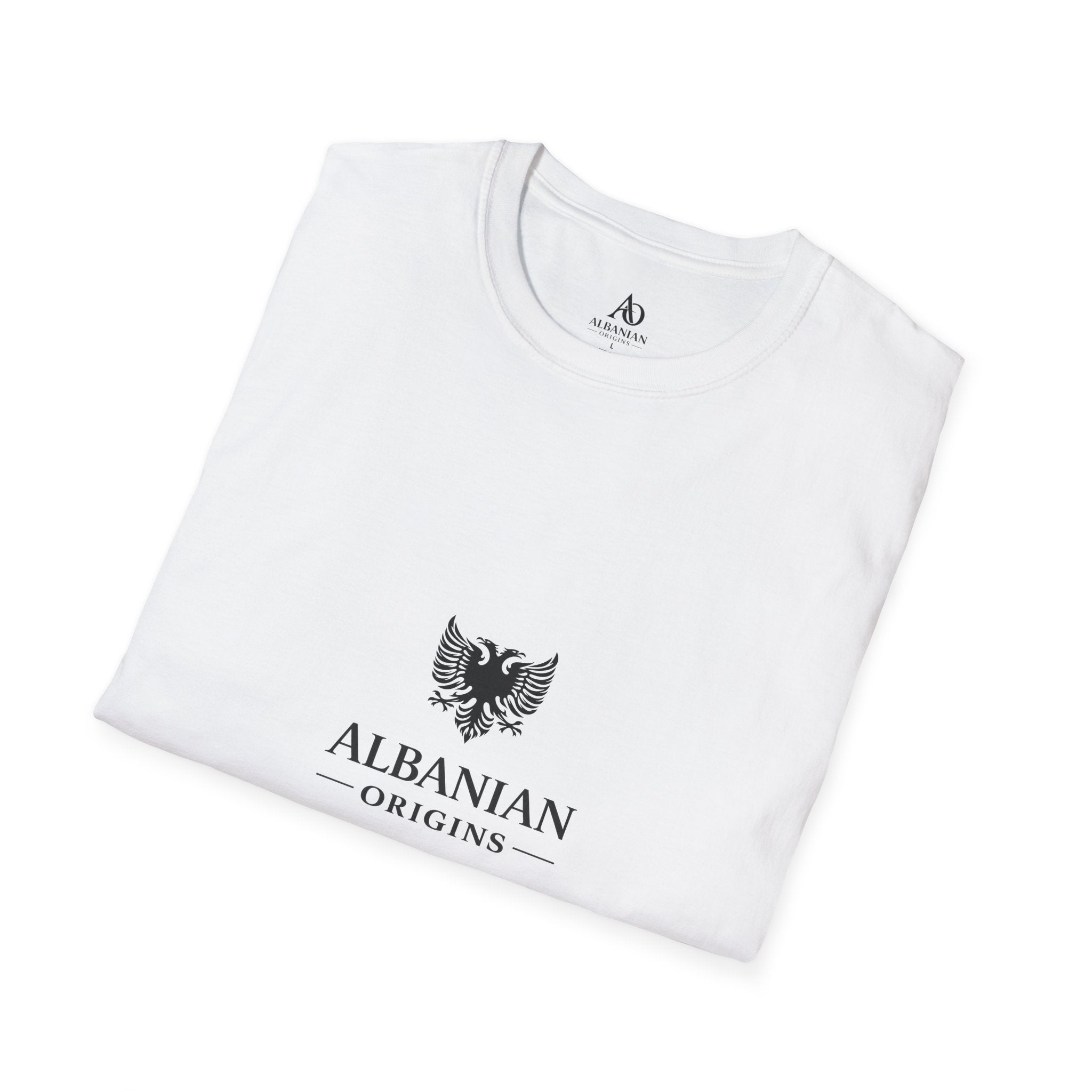 Unisex Softstyle T-Shirt - Albanian Origins Eagle