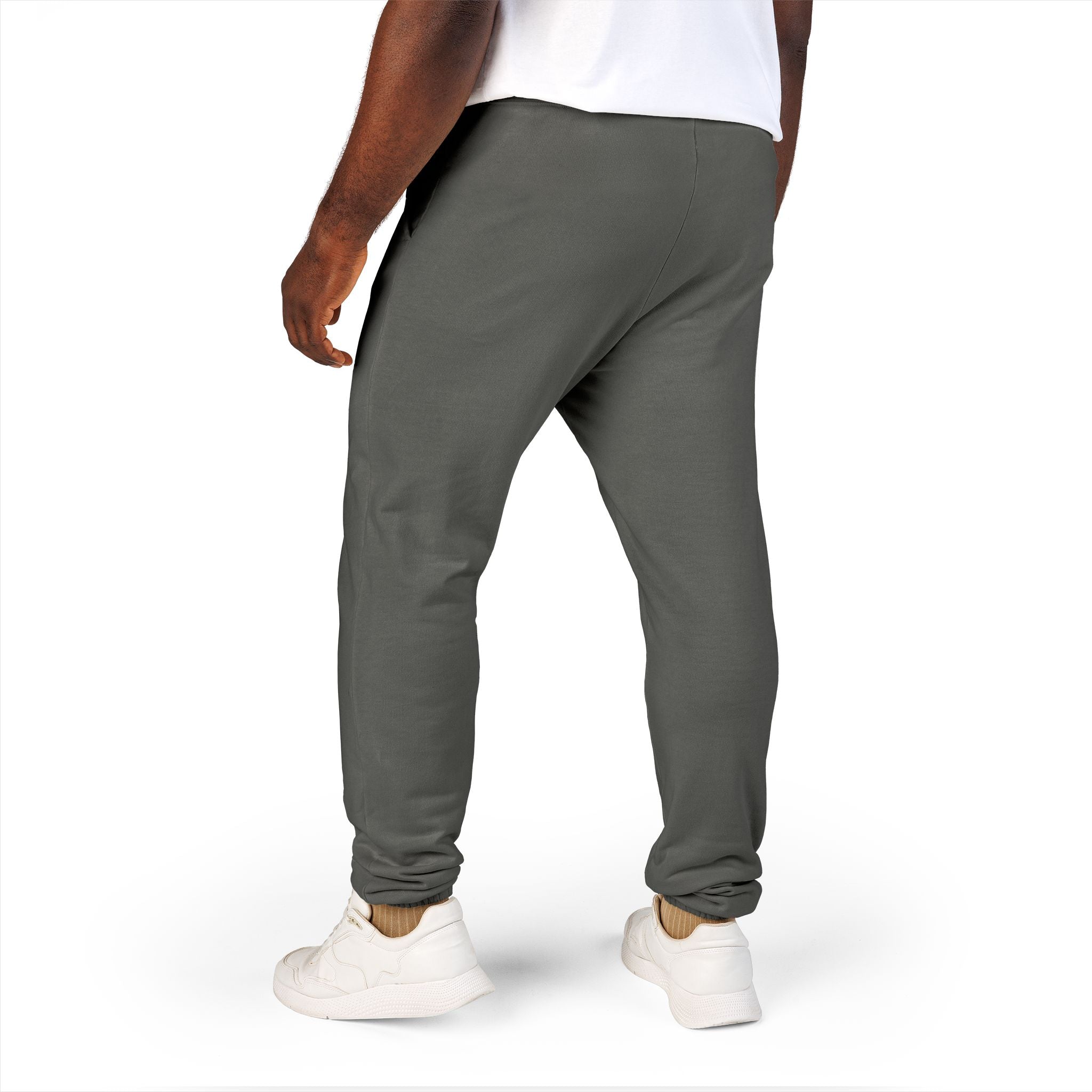 Unisex Garment-Dyed Fleece Sweatpants - Albanian Origins Eagle Design