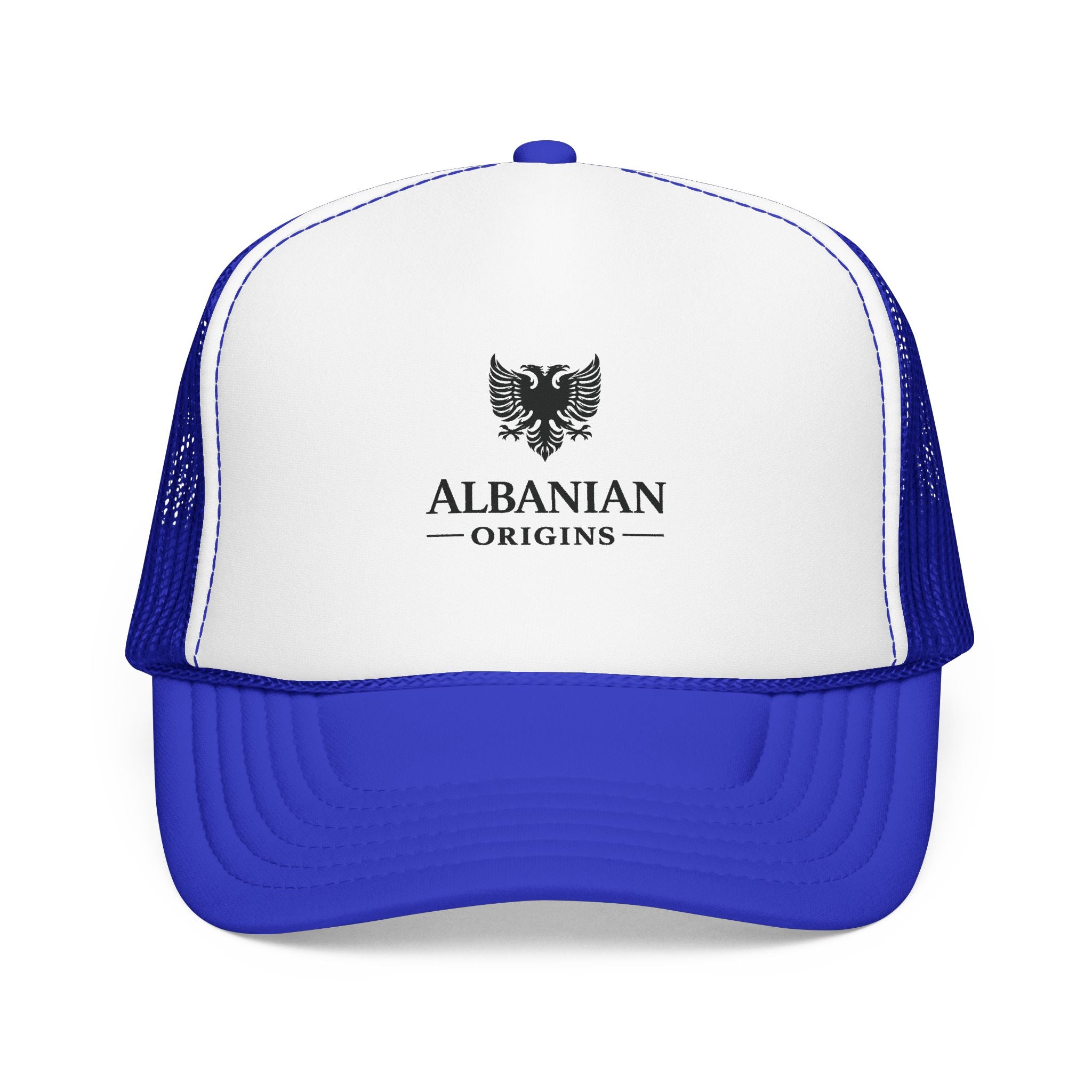 Foam Trucker Hat - Albanian Origins Eagle