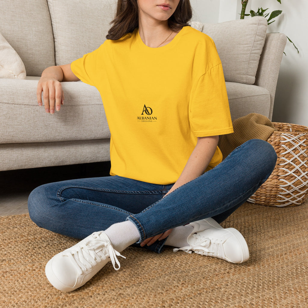 Unisex Softstyle T-Shirt - Albanian Origins Logo