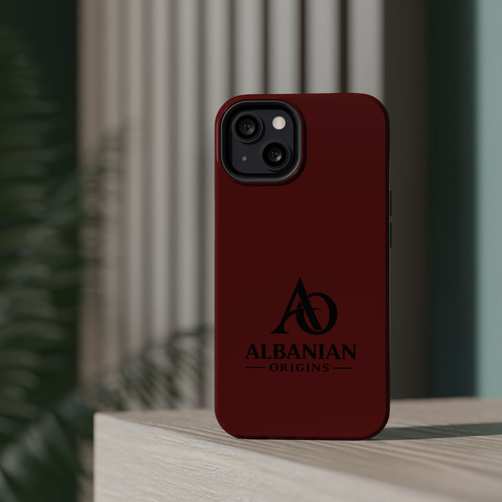 Magnetic Impact-Resistant Cases - Albanian Origins Logo