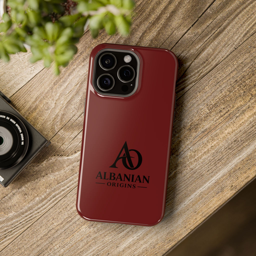 Magnetic Impact-Resistant Cases - Albanian Origins Logo