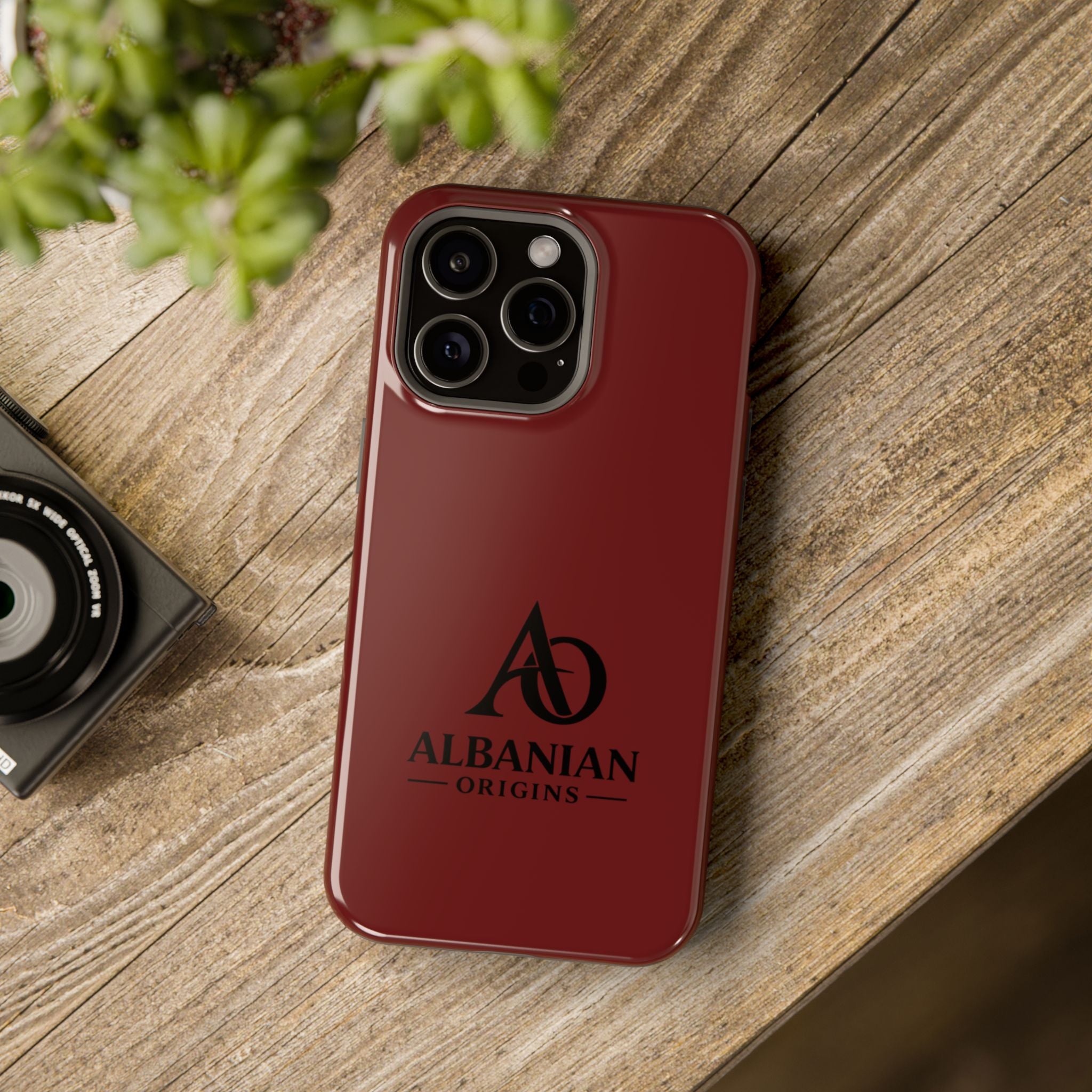 Magnetic Impact-Resistant Cases - Albanian Origins Logo