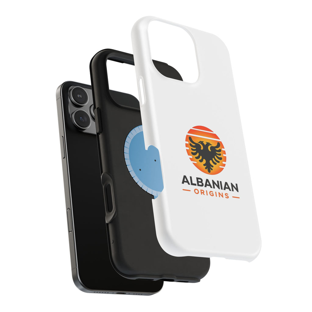 Magnetic Impact-Resistant Cases - Albanian Origins Sun Logo