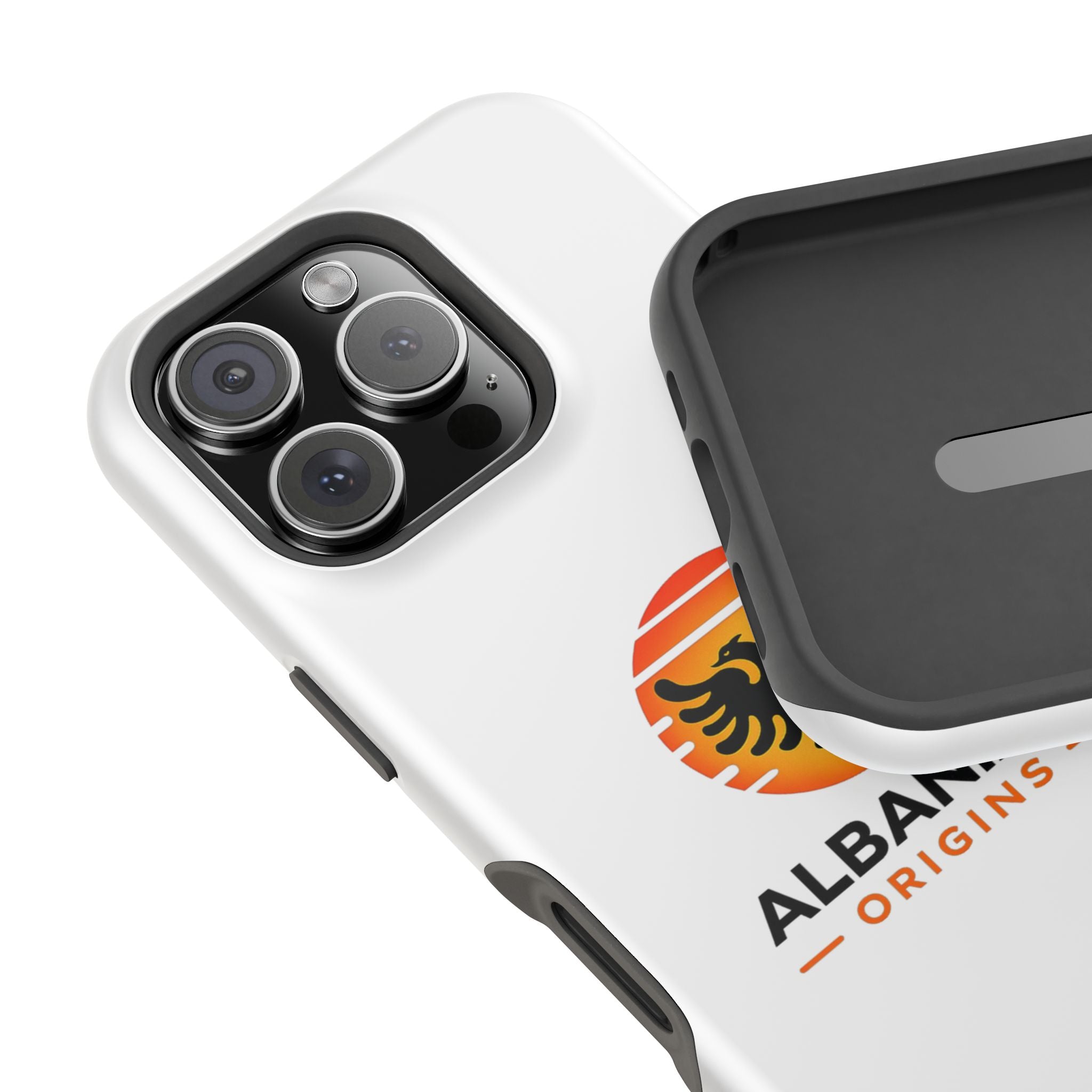 Magnetic Impact-Resistant Cases - Albanian Origins Sun Logo
