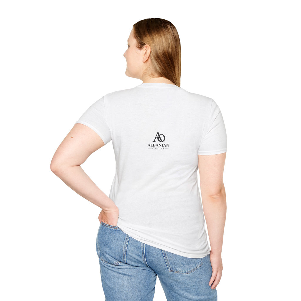 Unisex Softstyle T-Shirt - Motherland Calls - Albanian Origins