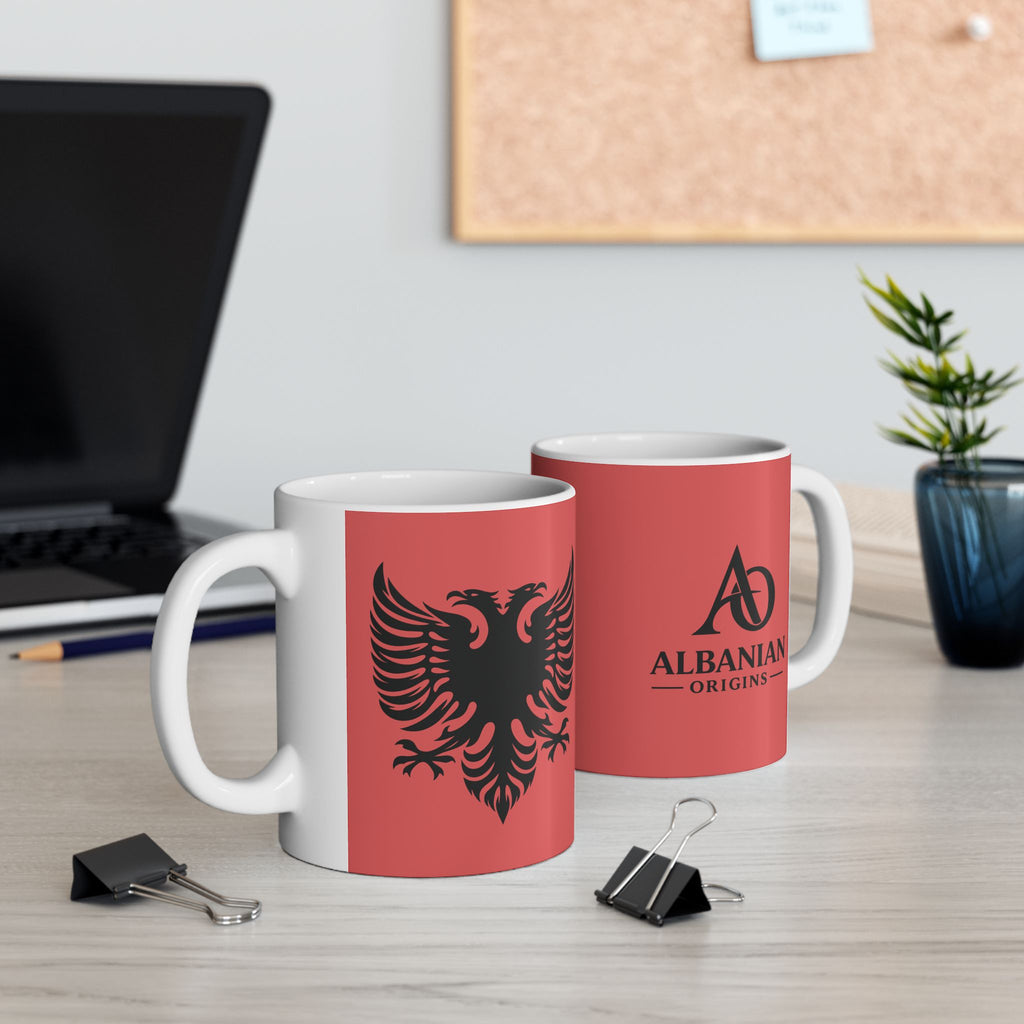 Ceramic Mug, (11oz, 15oz) - Albanian Origins