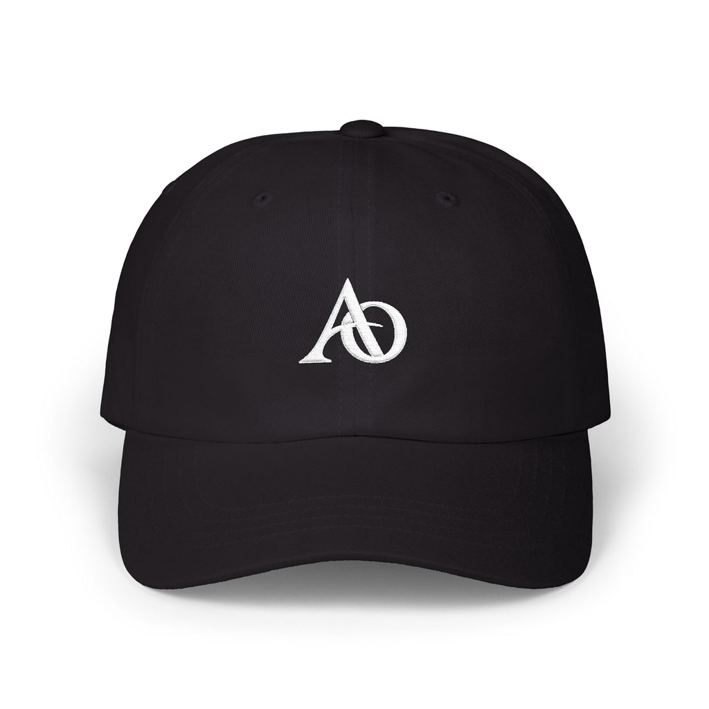 Classic Cap - AO White Logo (Embroidery) - Albanian Origins