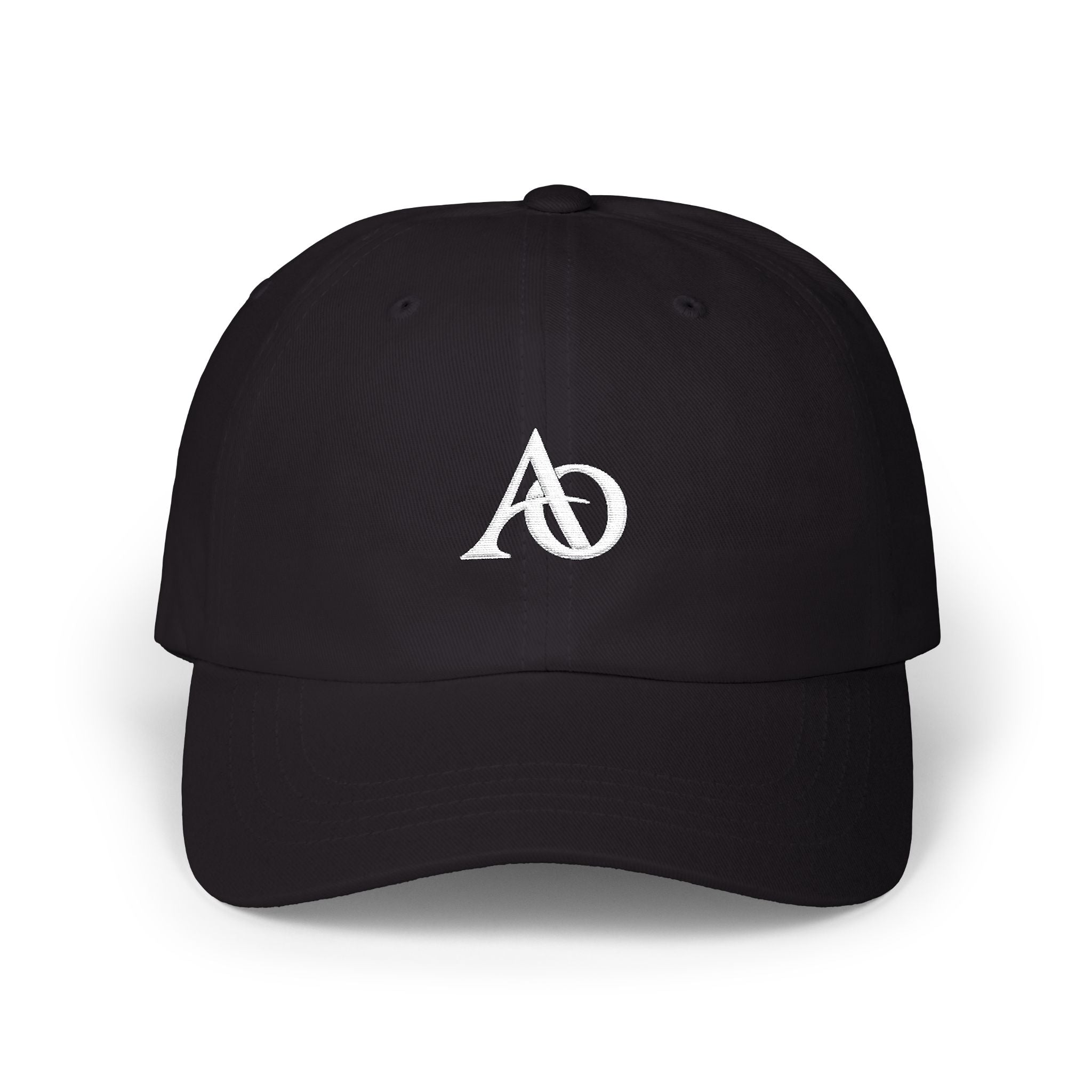 Classic Cap - AO White Logo (Embroidery) - Albanian Origins