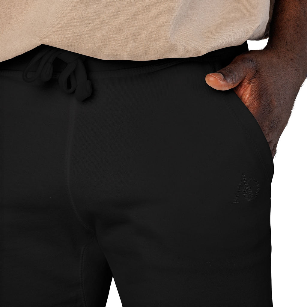 Unisex Fleece Sweatpants (Embroidery) - AO Logo - Albanian Origins