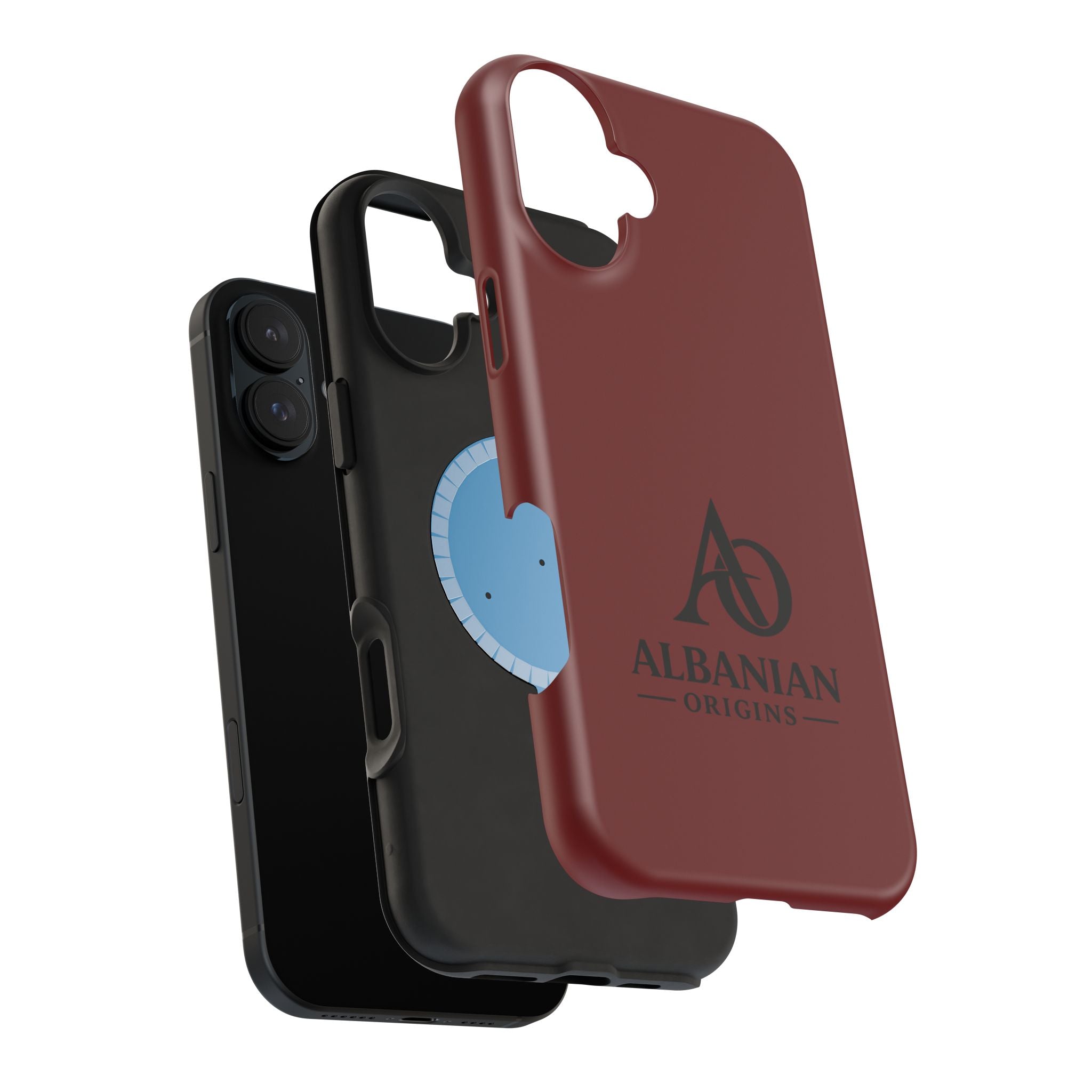 Magnetic Impact-Resistant Cases - Albanian Origins Logo