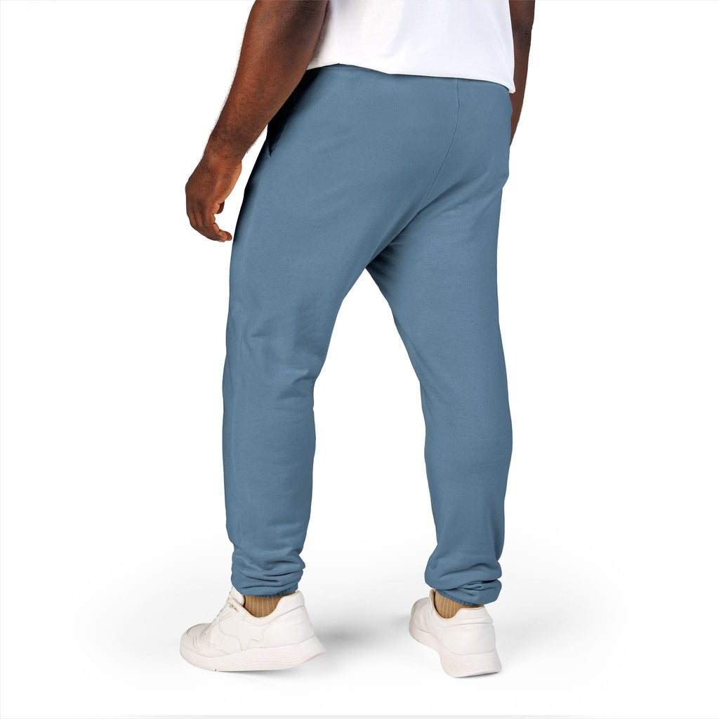 Unisex Garment-Dyed Fleece Sweatpants - Albanian Origins Eagle Design