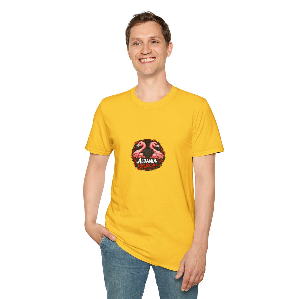 Unisex Softstyle T-Shirt - Albania is not for sale - Albanian Origins