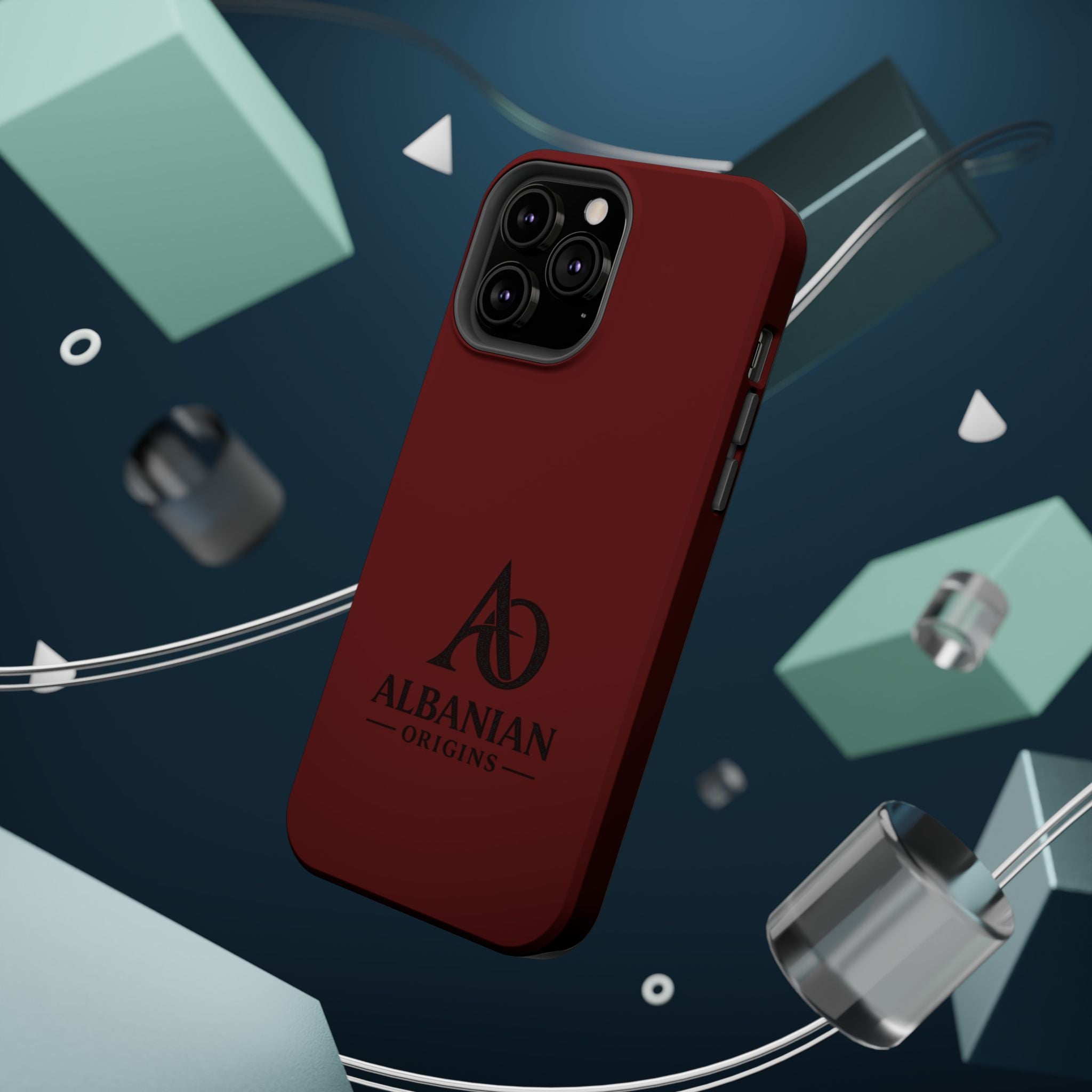 Magnetic Impact-Resistant Cases - Albanian Origins Logo