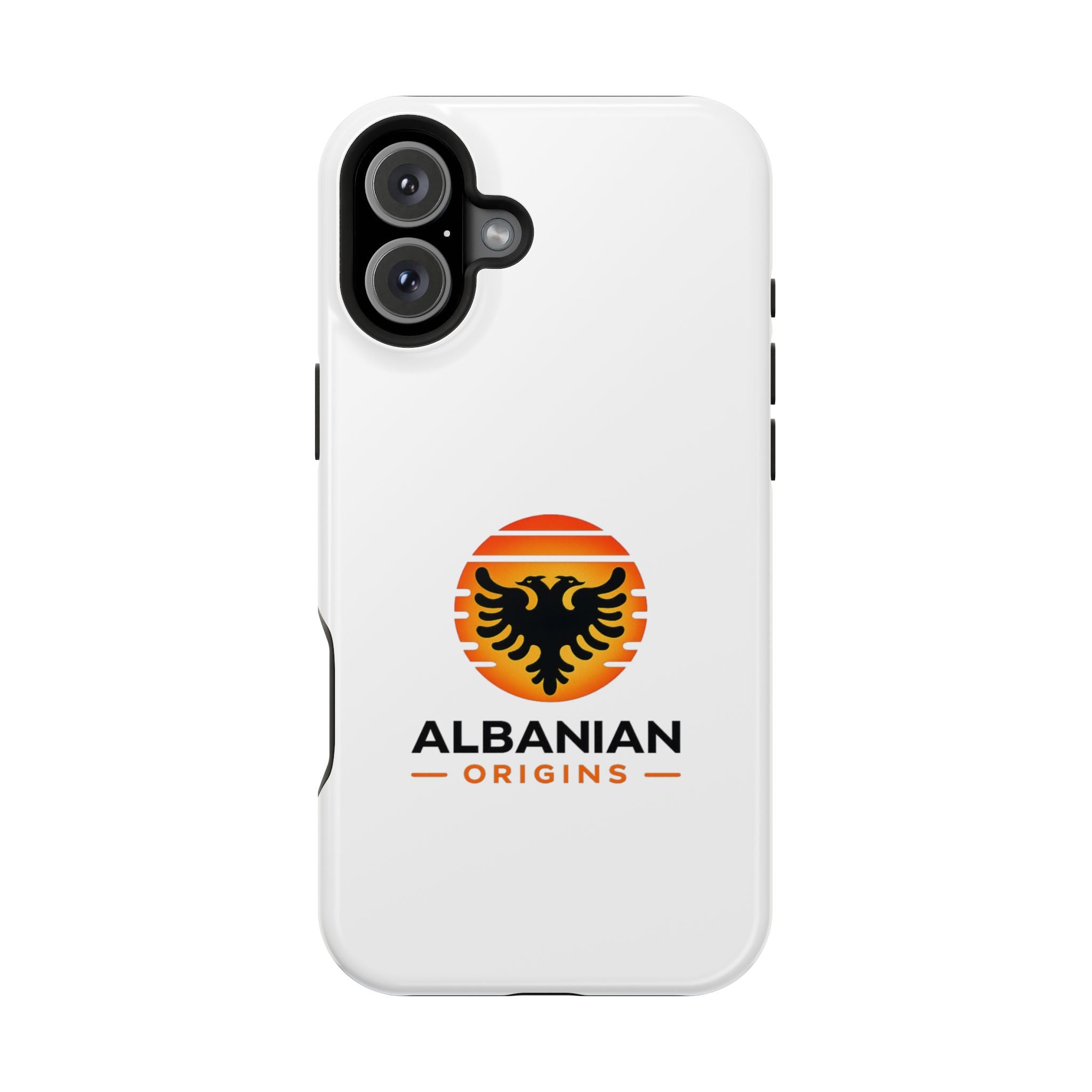 Magnetic Impact-Resistant Cases - Albanian Origins Sun Logo
