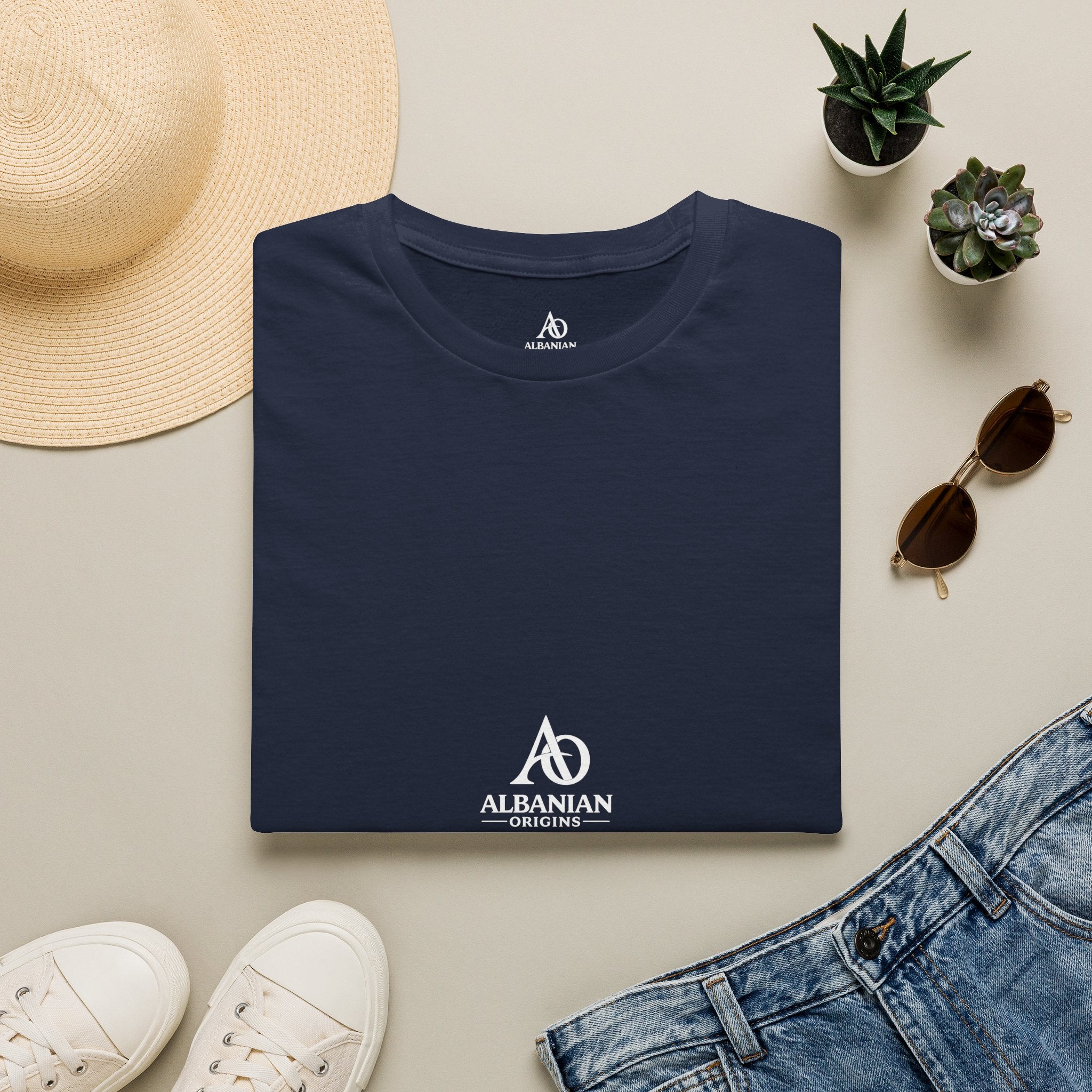 Unisex Softstyle T-Shirt - Albanian Origins Logo