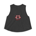 Women's Crop Top - Motherland Calls - Albanian Origins