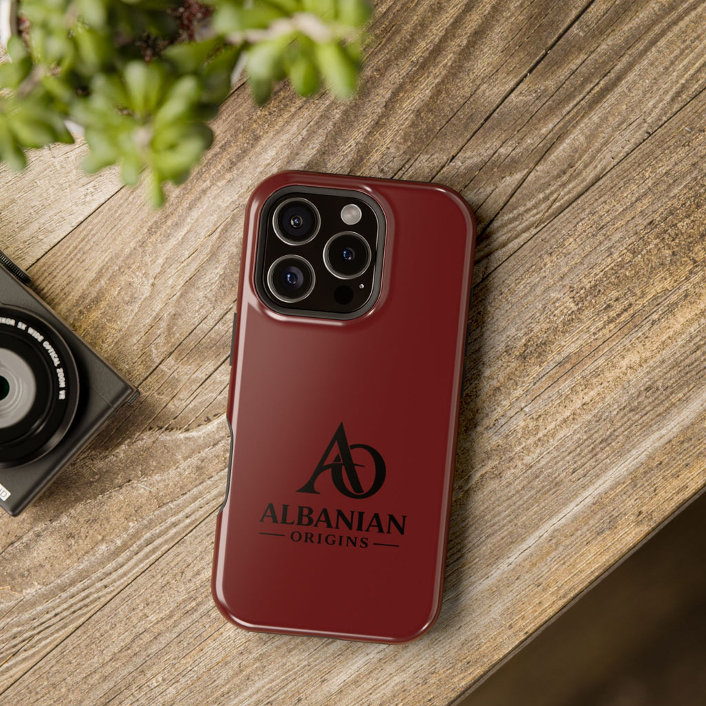 Magnetic Impact-Resistant Cases - Albanian Origins Logo