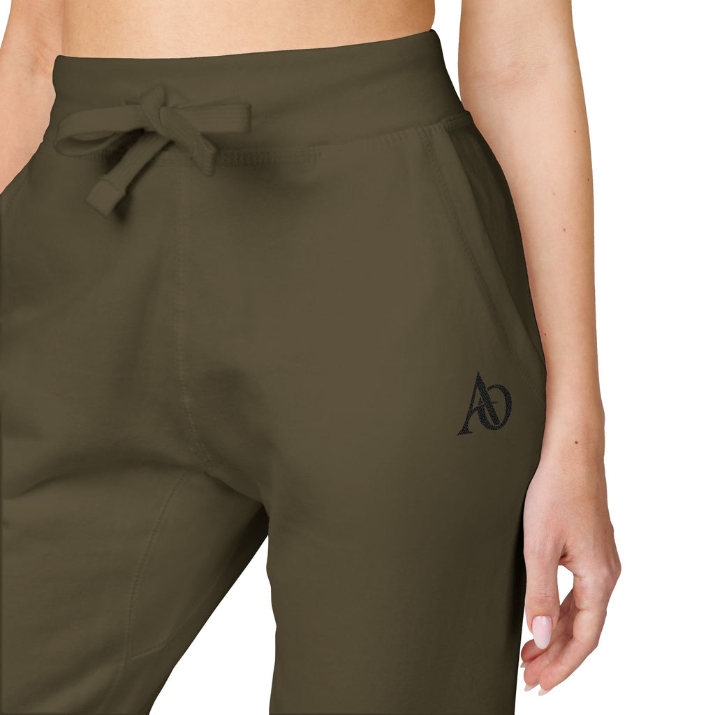 Unisex Fleece Sweatpants (Embroidery) - AO Logo - Albanian Origins