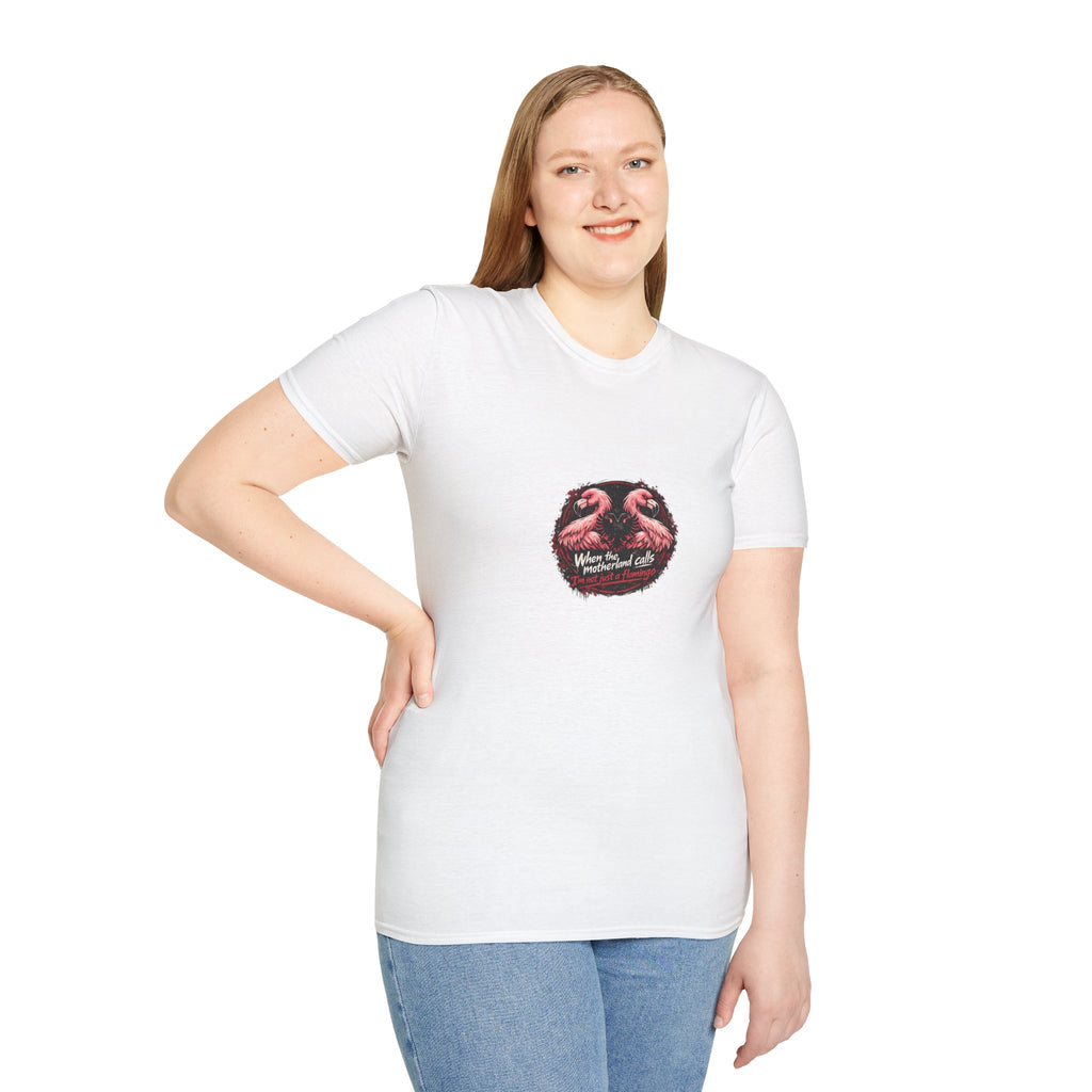 Unisex Softstyle T-Shirt - Motherland Calls - Albanian Origins