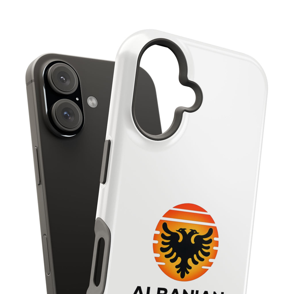 Magnetic Impact-Resistant Cases - Albanian Origins Sun Logo