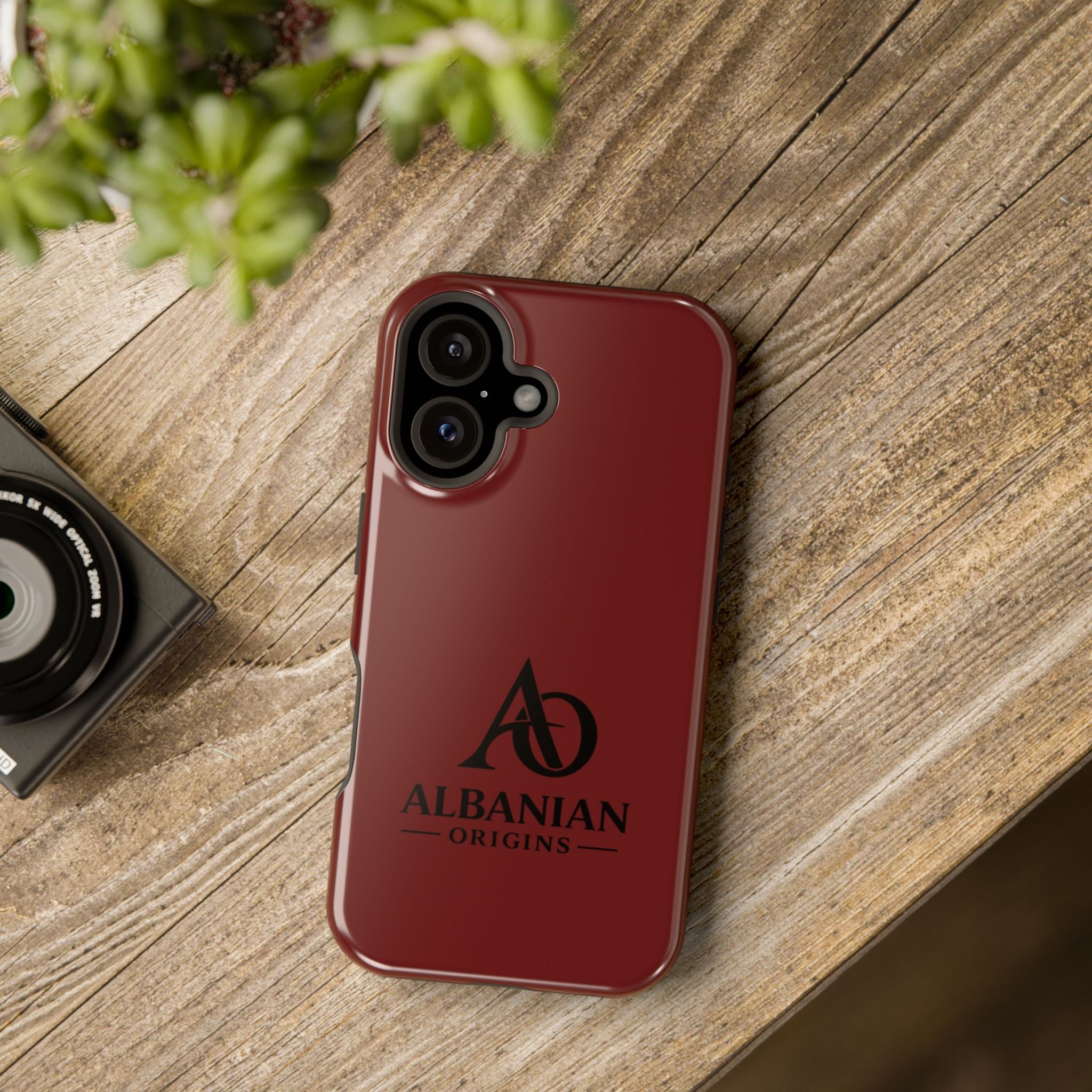 Magnetic Impact-Resistant Cases - Albanian Origins Logo