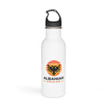 Stainless Steel Water Bottle - Albanian Origins Sun Logo