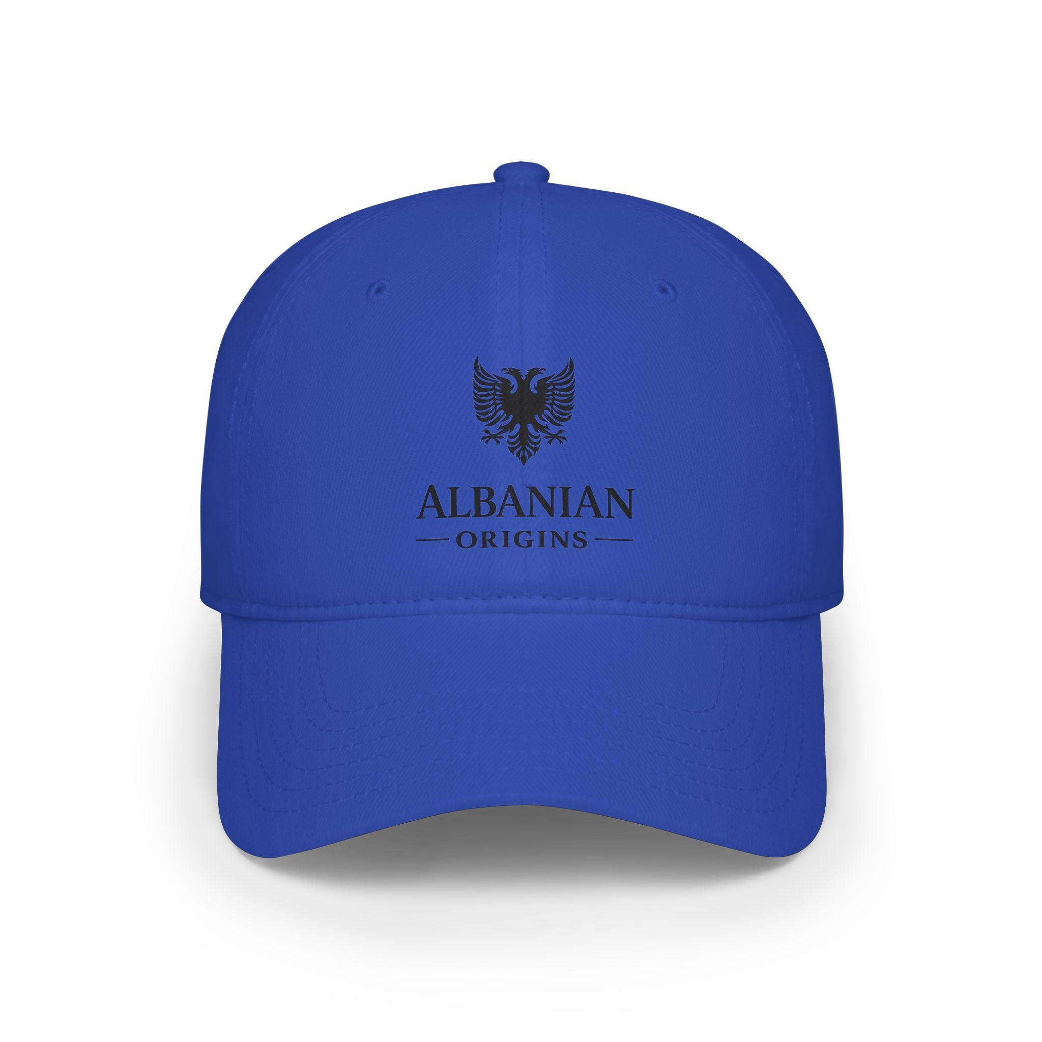 Low Profile Baseball Cap - Albanian Origins Eagle Design