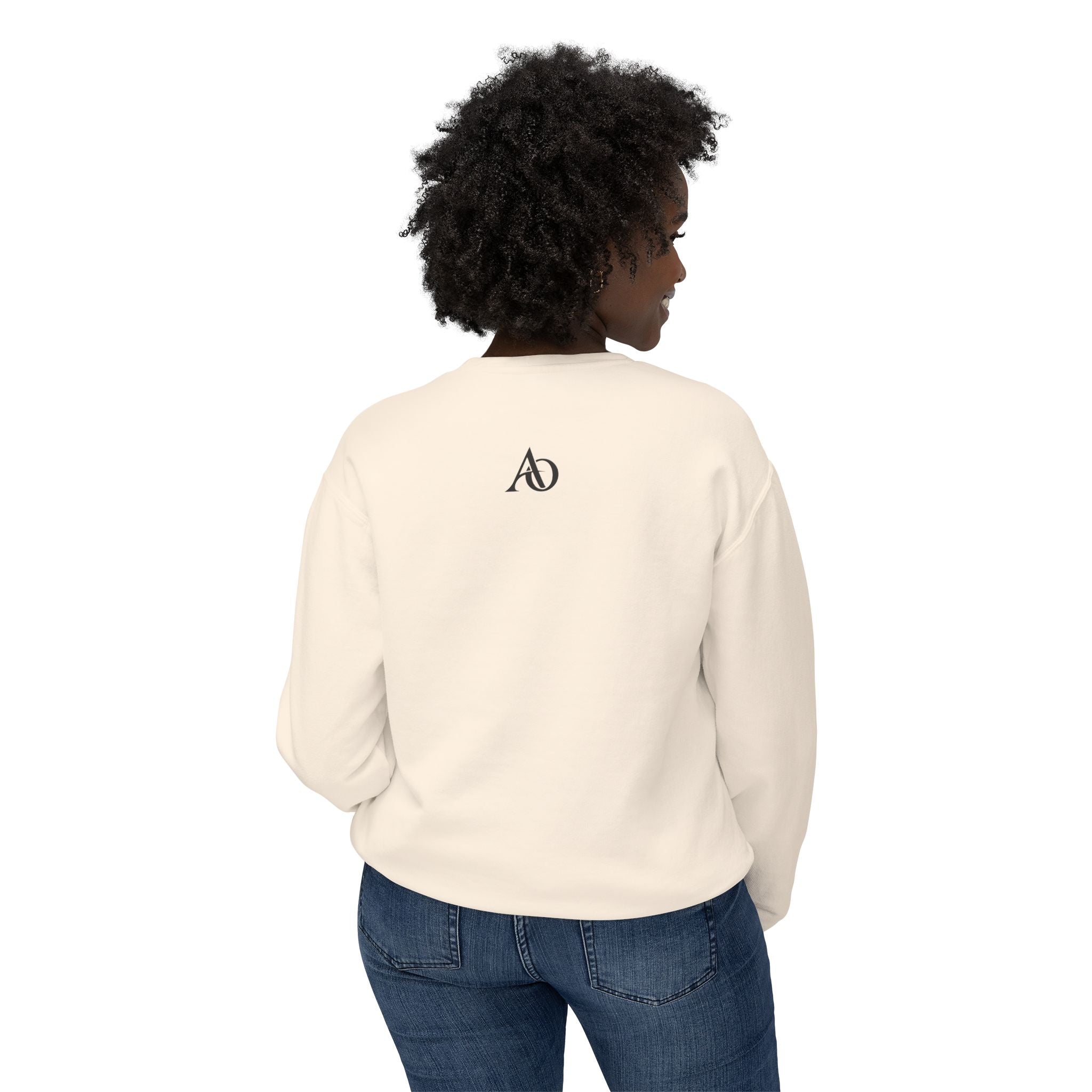 Unisex Lightweight Crewneck Sweatshirt - Albanian Origins