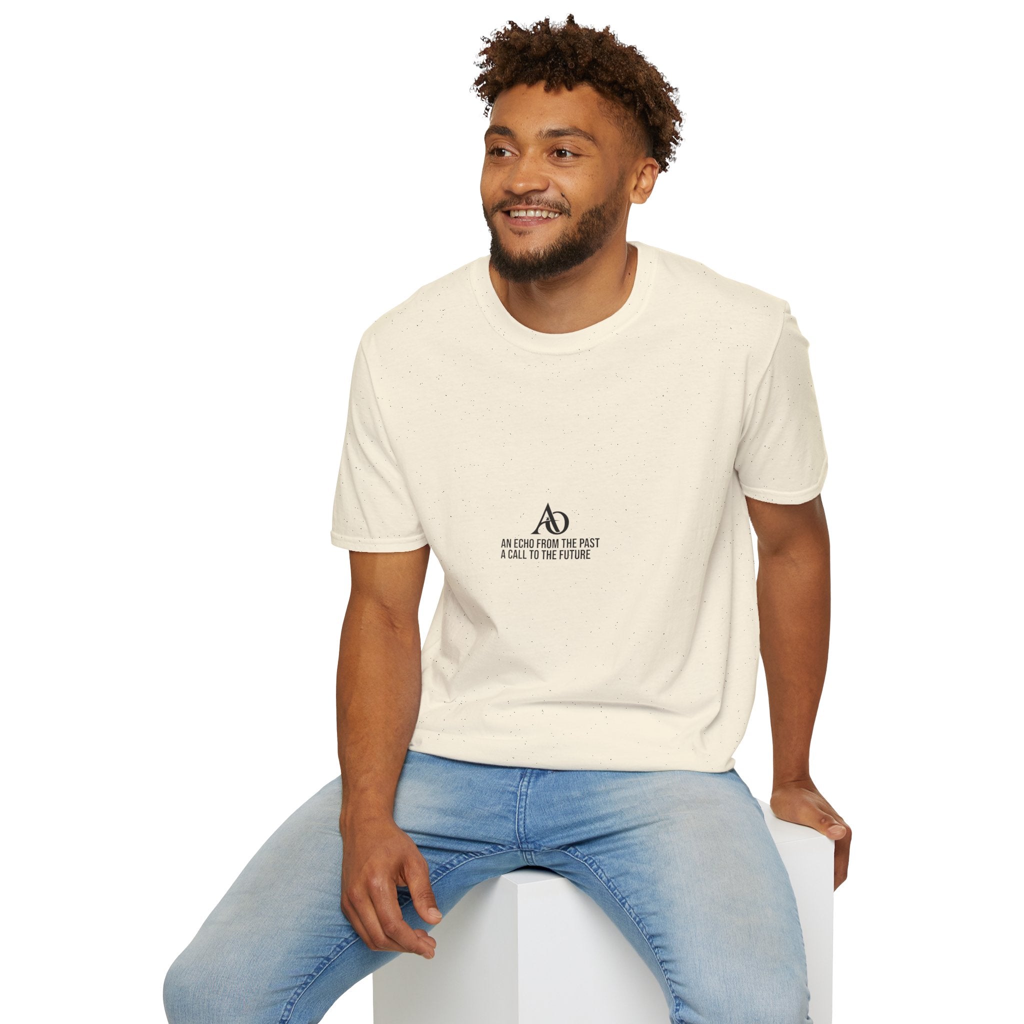 Unisex Softstyle T-Shirt - AO Logo - An Echo From the Past, A Call to the Future