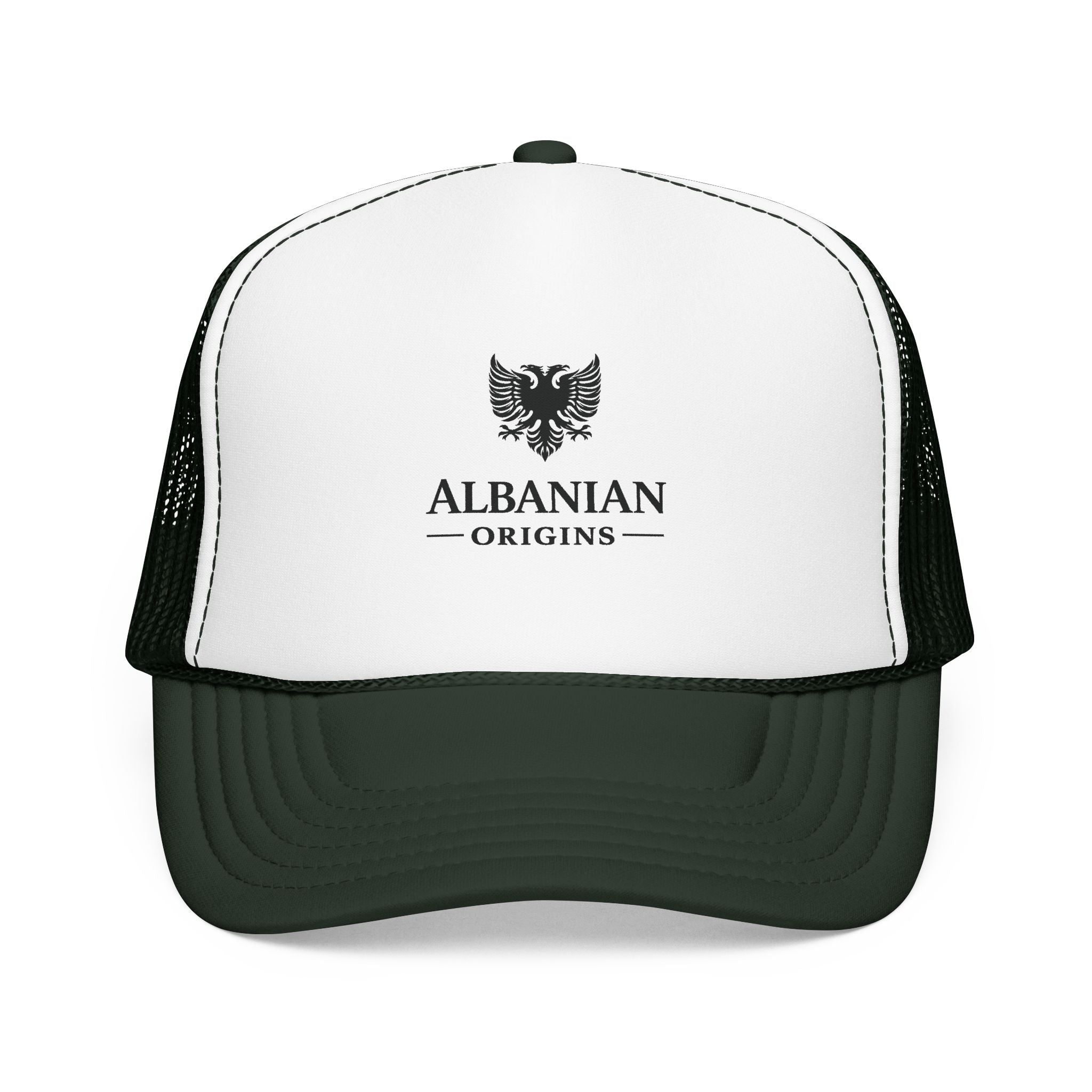 Foam Trucker Hat - Albanian Origins Eagle