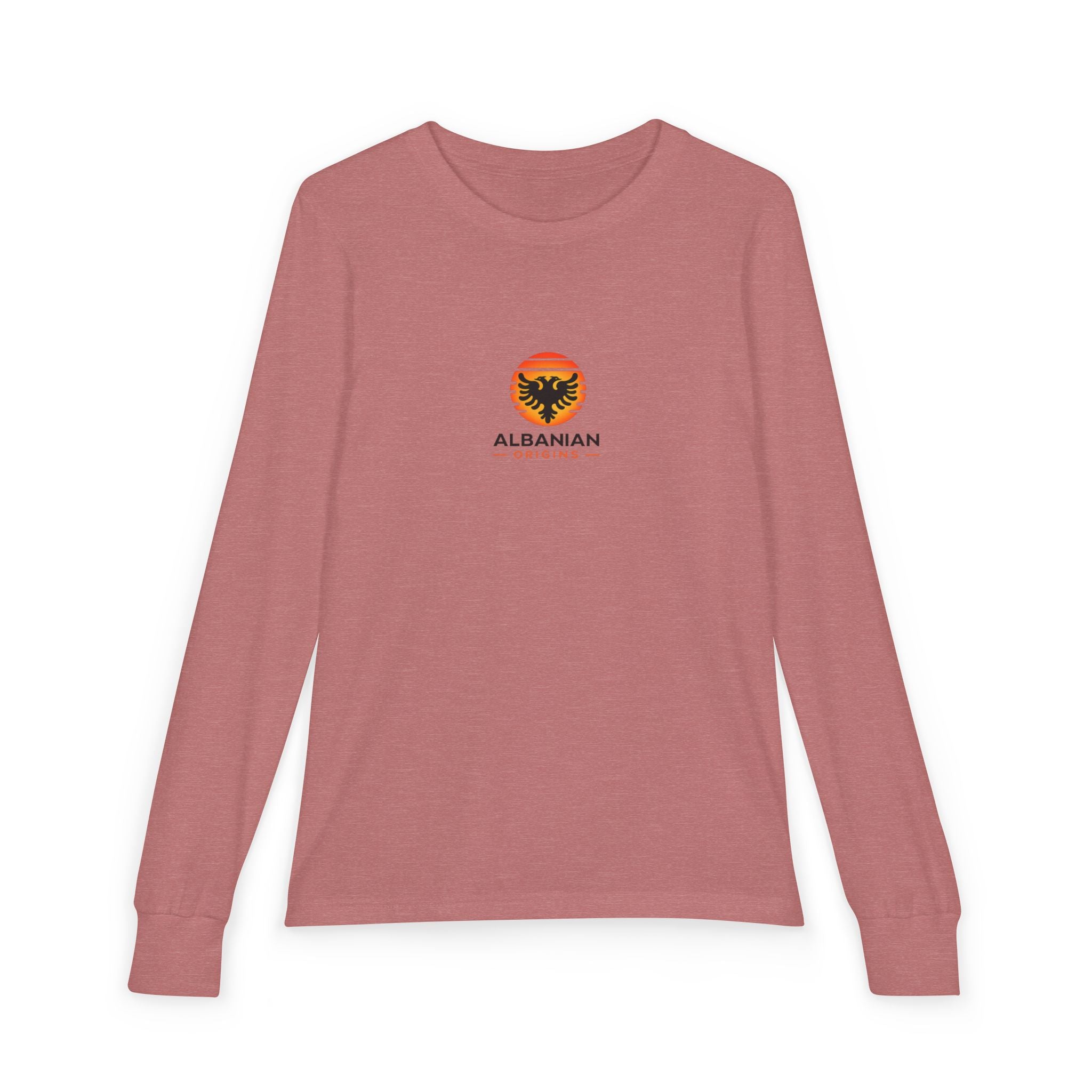 Youth Jersey Long Sleeve Tee - Albanian Origins Sun Logo