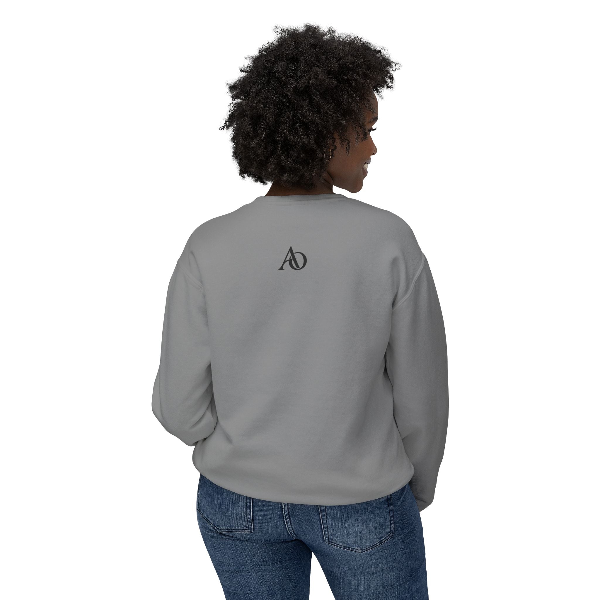 Unisex Lightweight Crewneck Sweatshirt - Albanian Origins