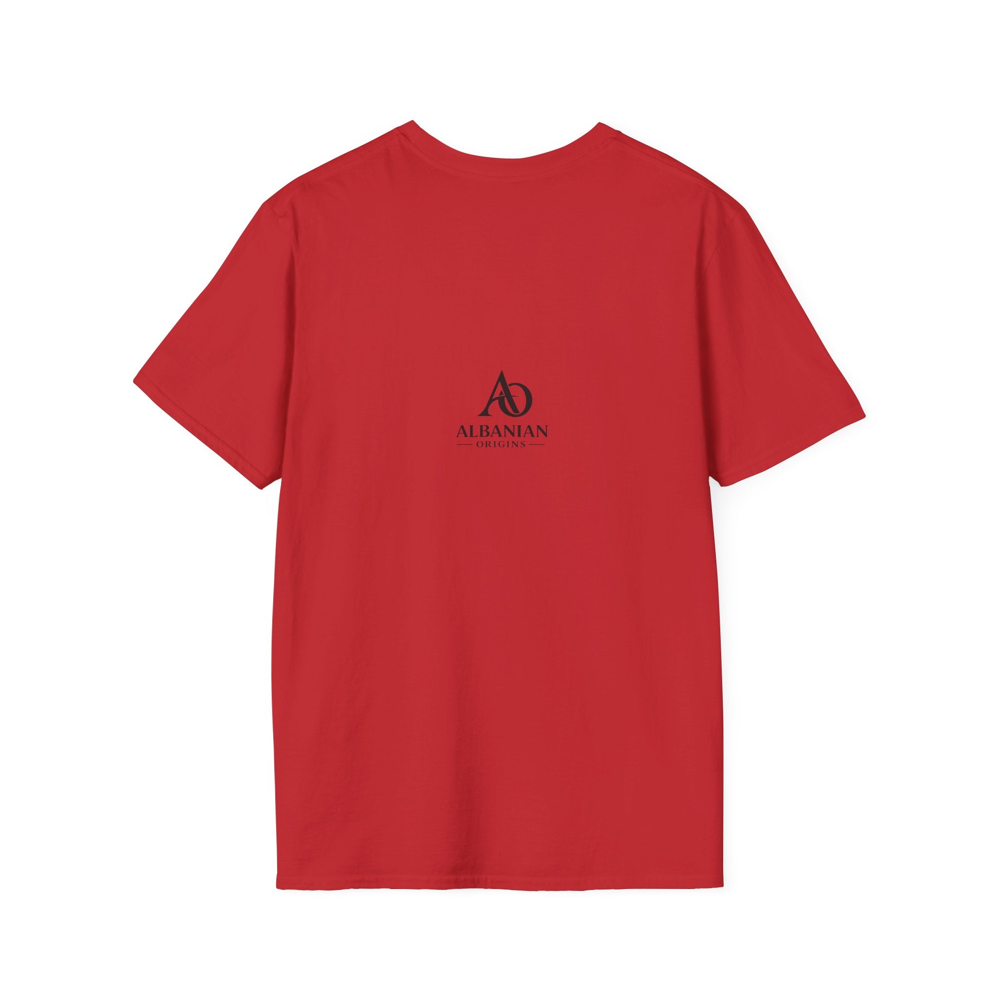 Unisex Softstyle T-Shirt - Albanians Against Corruption - Albanian Origins