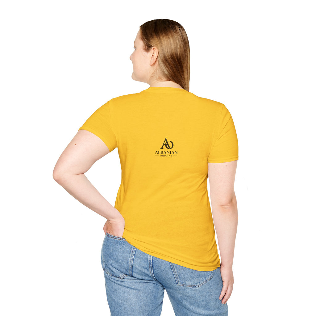 Unisex Softstyle T-Shirt - Motherland Calls - Albanian Origins
