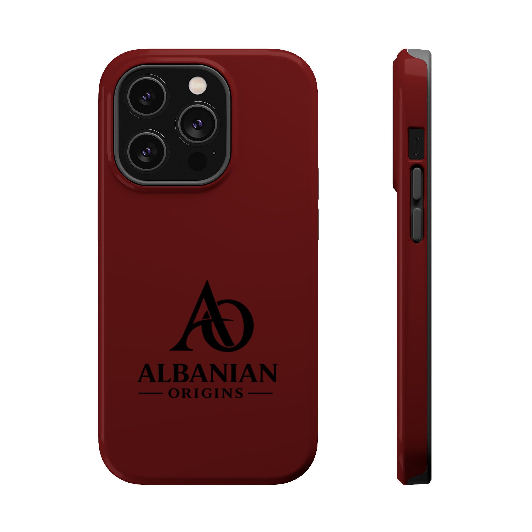 Magnetic Impact-Resistant Cases - Albanian Origins Logo