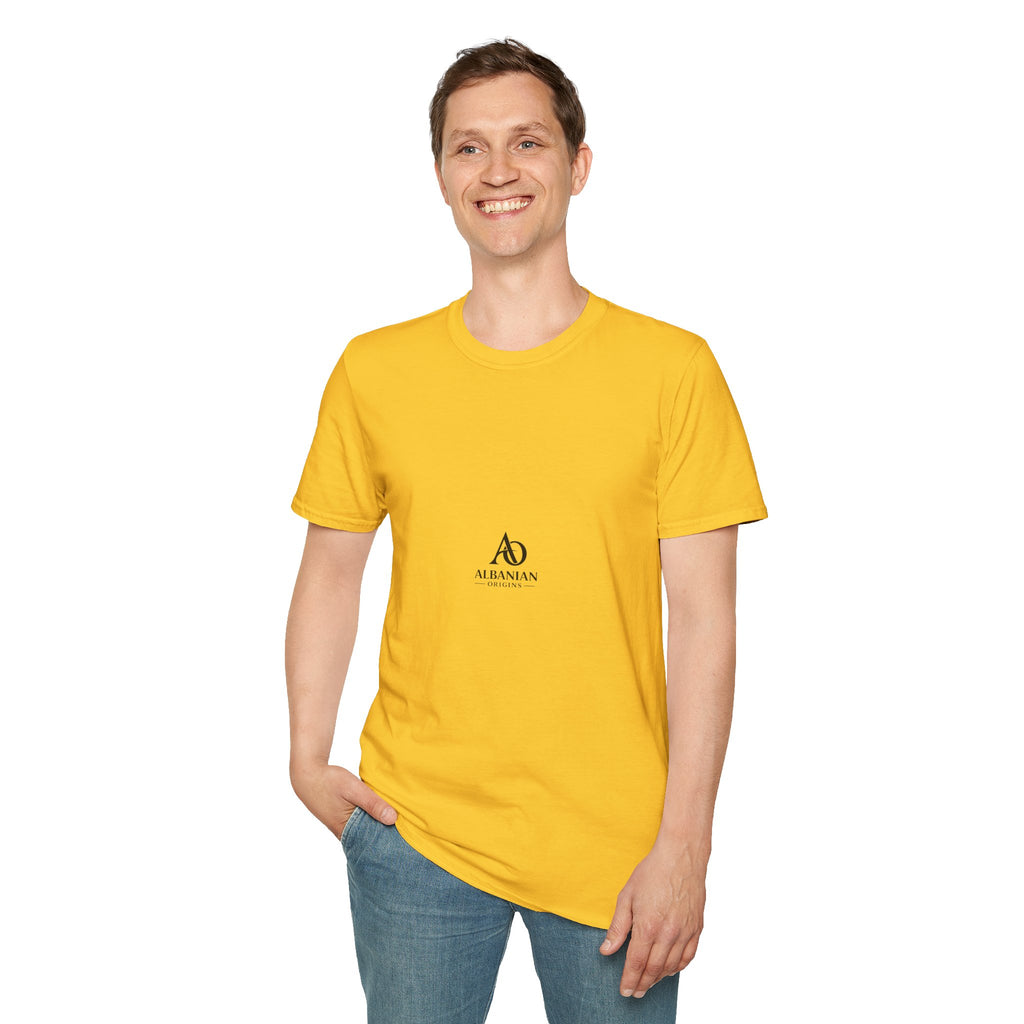Unisex Softstyle T-Shirt - Albanian Origins Logo